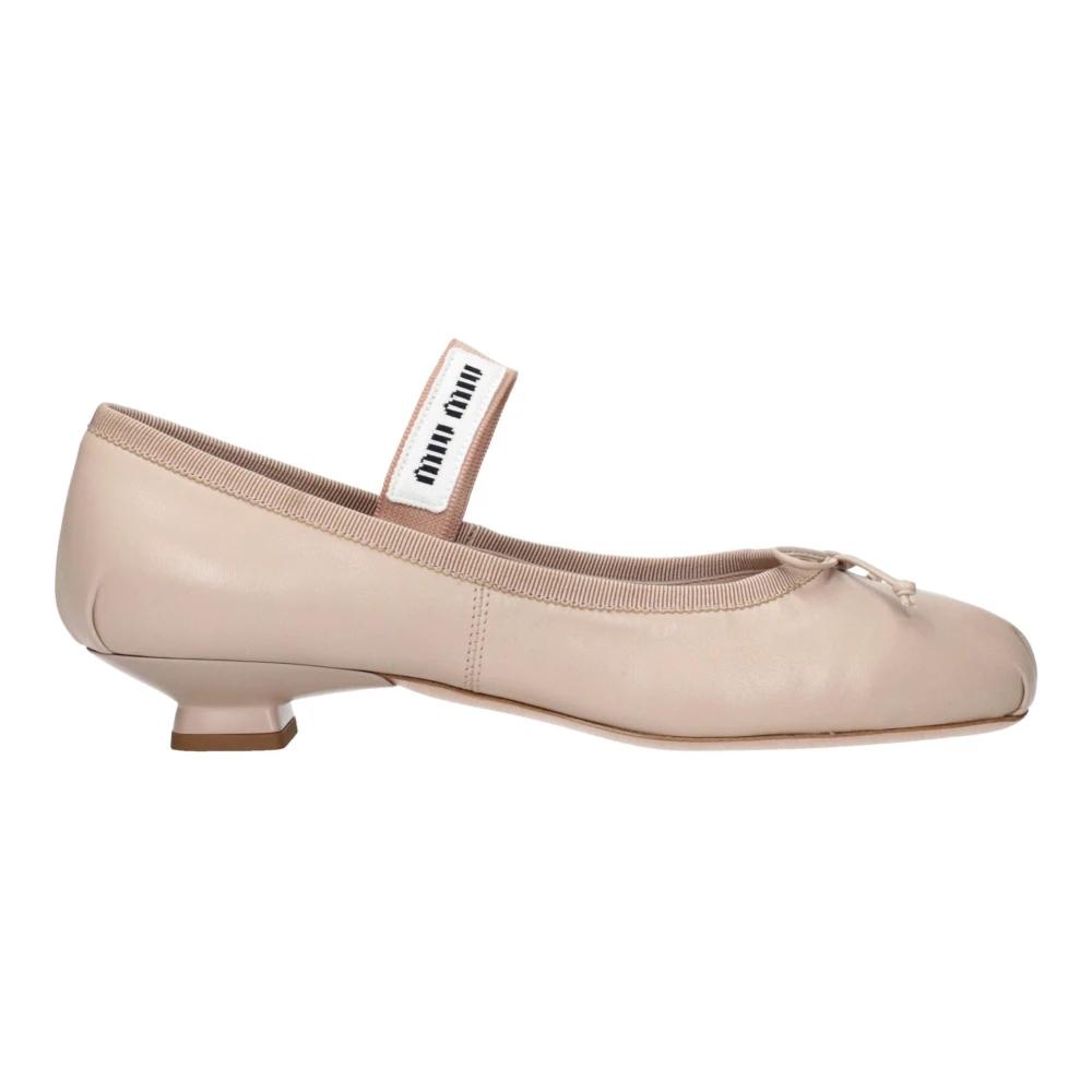 Ballet Pumps Miu Miu Ballerine Rosa Pink Ballerine Simil Miu Miu