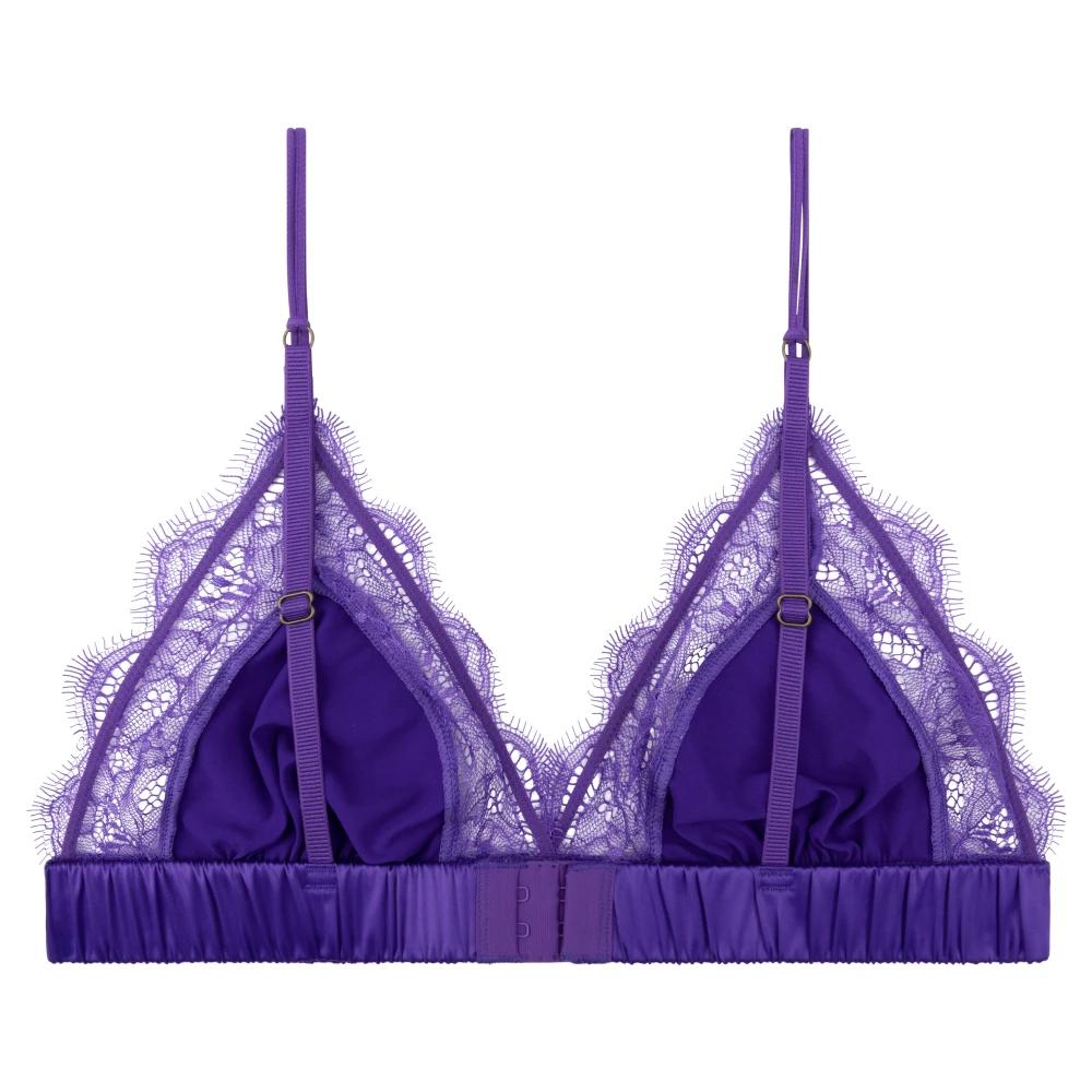 LOVE STORIES 'Love Lace’ bra Purple Love Lace Bralette Lila – super.