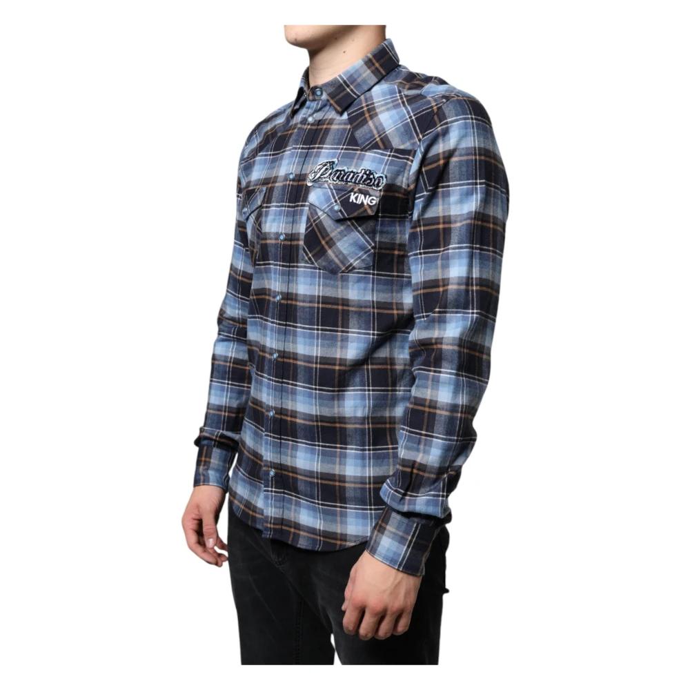 【関税&送料込】Dolce & Gabbana Ml Plaid Shirt Dolce & Gabbana Checkered Shirts for Men | Lyst