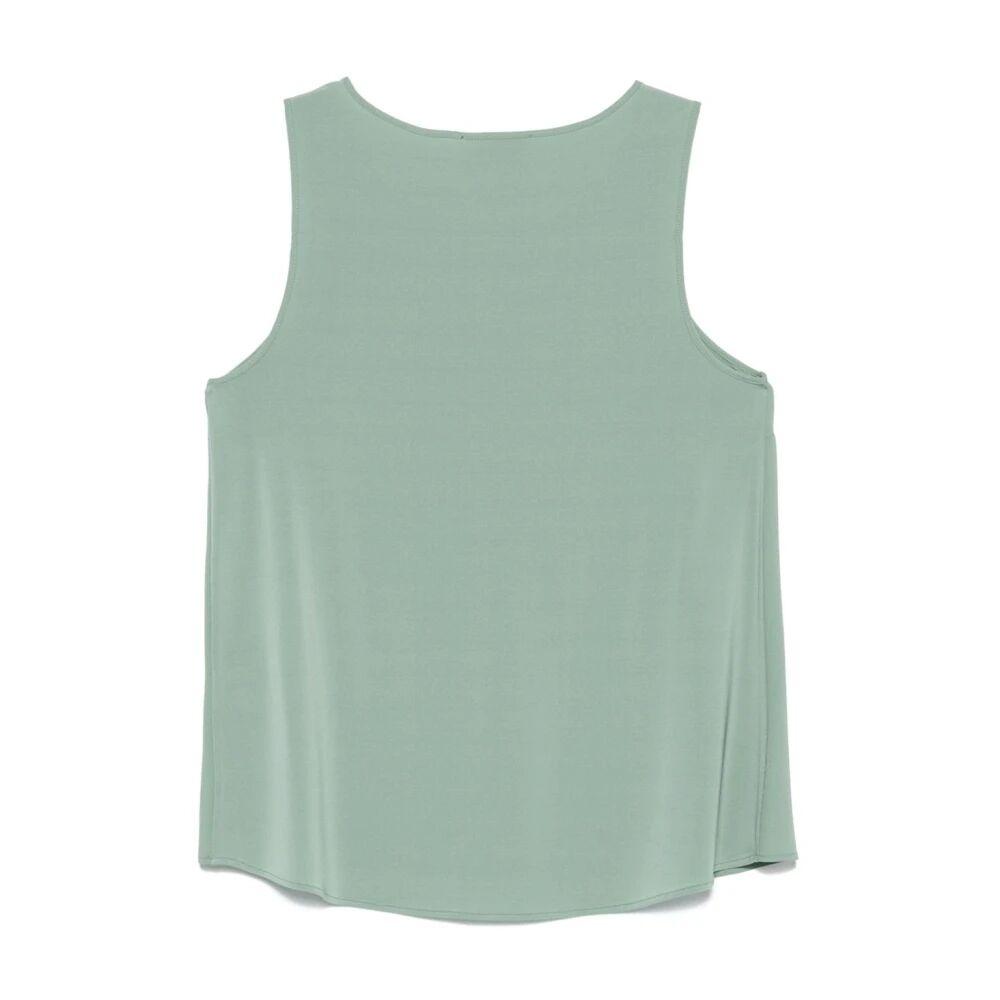 LE TRICOT PERUGIA 売れ筋商品|||ル トリコット ペルージャ Tシャツ トップス レディース Tank tops Grey Le Tricot Perugia Sleeveless and tank tops for Women
