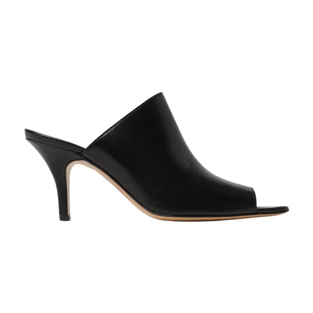 靴 MM6 18SS/BLACK PATENT FLARE HEEL MULES 24009052_54026370_1000.jpg
