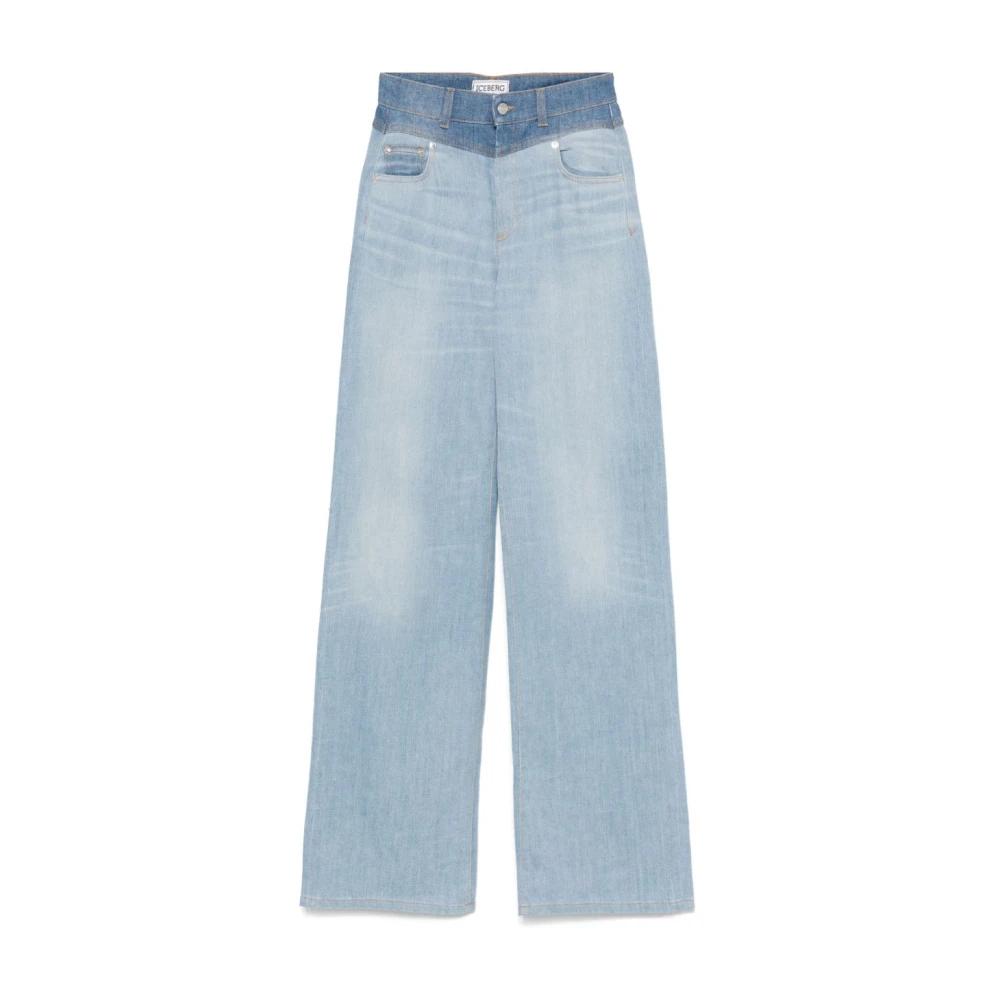 デニム・ジーパン ICEBERG Woman Jeans Denim 2W010086 6001 Iceberg Jeans for Women | Online Sale up to 82% off | Lyst