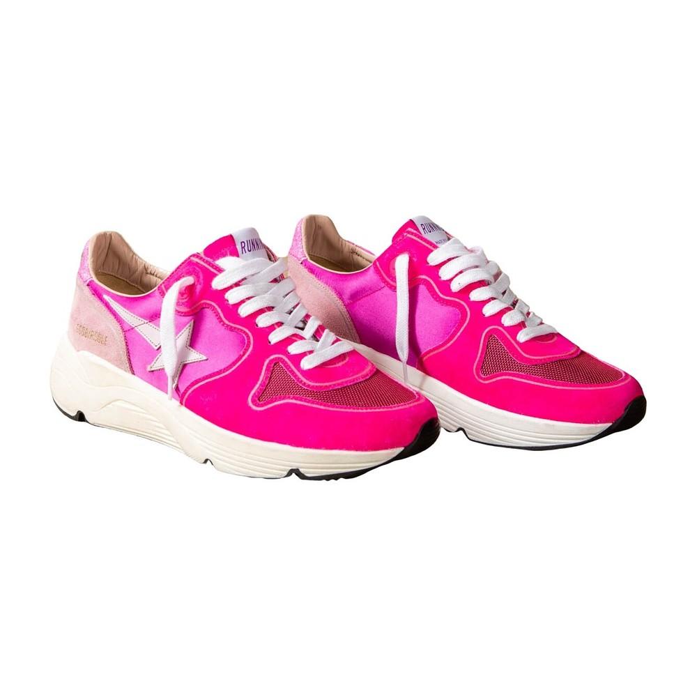 Golden Goose Suède Running Sole Sneakers in het Roze voor heren - Lyst