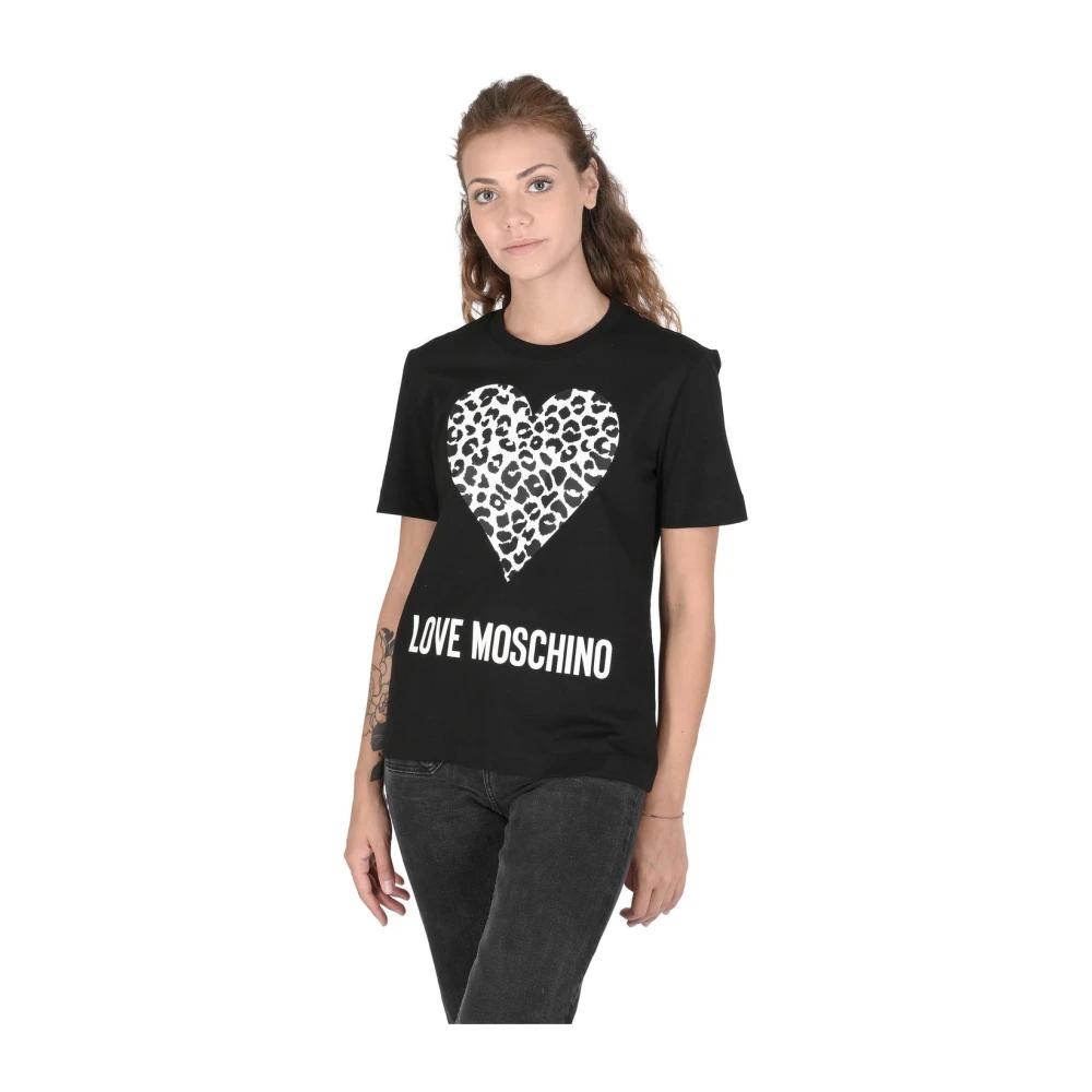 トップス Love Moschino T-shirt *SALE Love Moschino Studded Love Moschino sweatshirt | M647029M3875C74