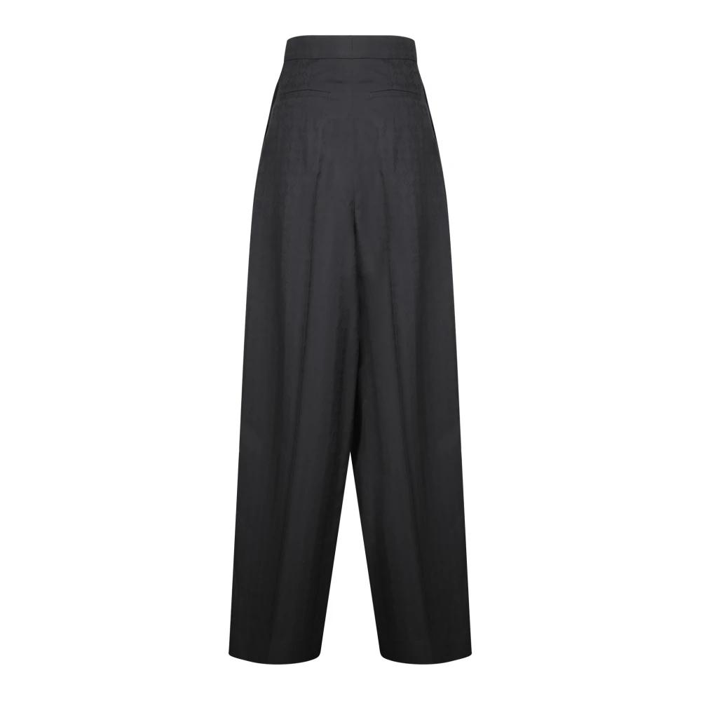 パンツ Givenchy Tailored Black Pantsuit With Wide-Leg Trousers Givenchy Wide-leg and palazzo pants for Women | Online Sale