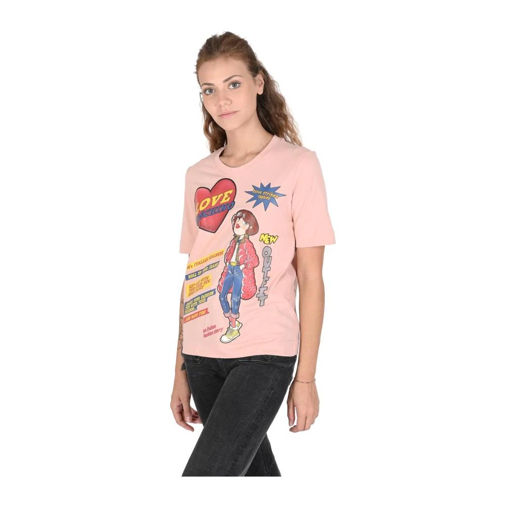 Tシャツ・カットソー LOVE MOSCHINO Woman T-Shirt Multicolor W4H0630M3876 4031 Love Moschino Tops for Women | Online Sale up to 63% off | Lyst