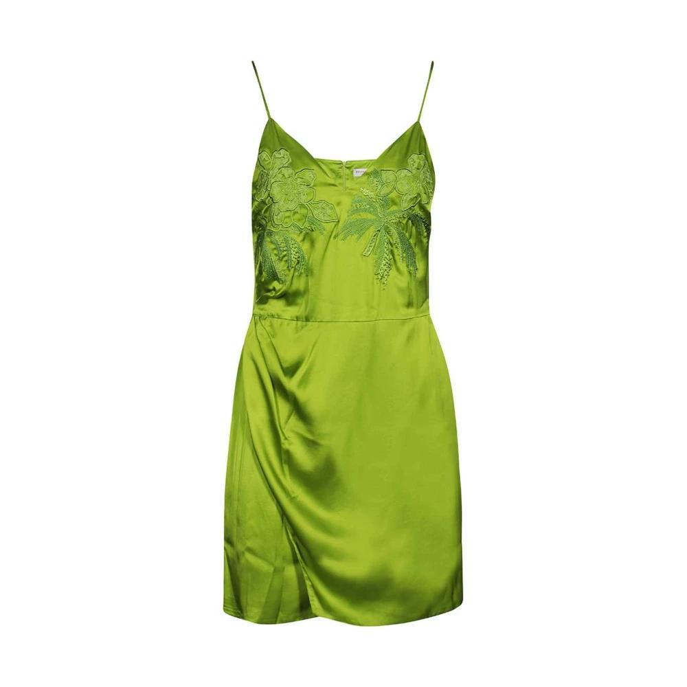 green emerald velvet dress Lace Midi Dress, Green / 8