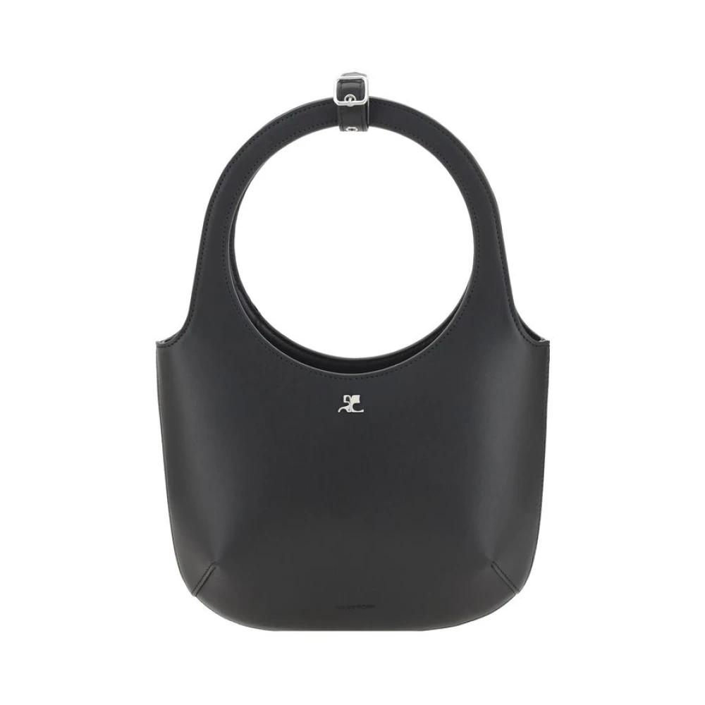 ショルダーバッグ・ポシェット Reedition Baguette Bag - Courreges - Leather - Black Réedition Baguette Bag - Courreges - Leather - Black