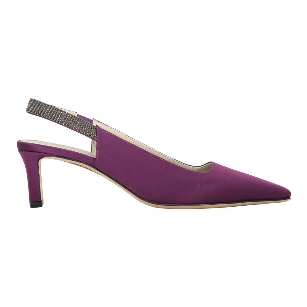 パンプス Fabiana Filippi Pointed Toe Slingback Shoes Fabiana Filippi Pointy-Toe Slingbacks - Black | Garmentory