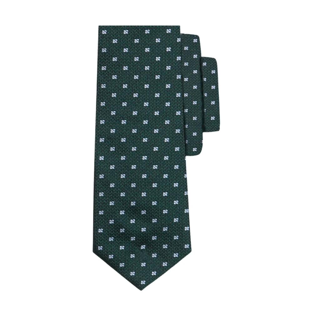 Lotto 5 Farfalle/fiocchi Rossi Brooks Brothers In Seta (vintage, Con Piccoli Difetti)