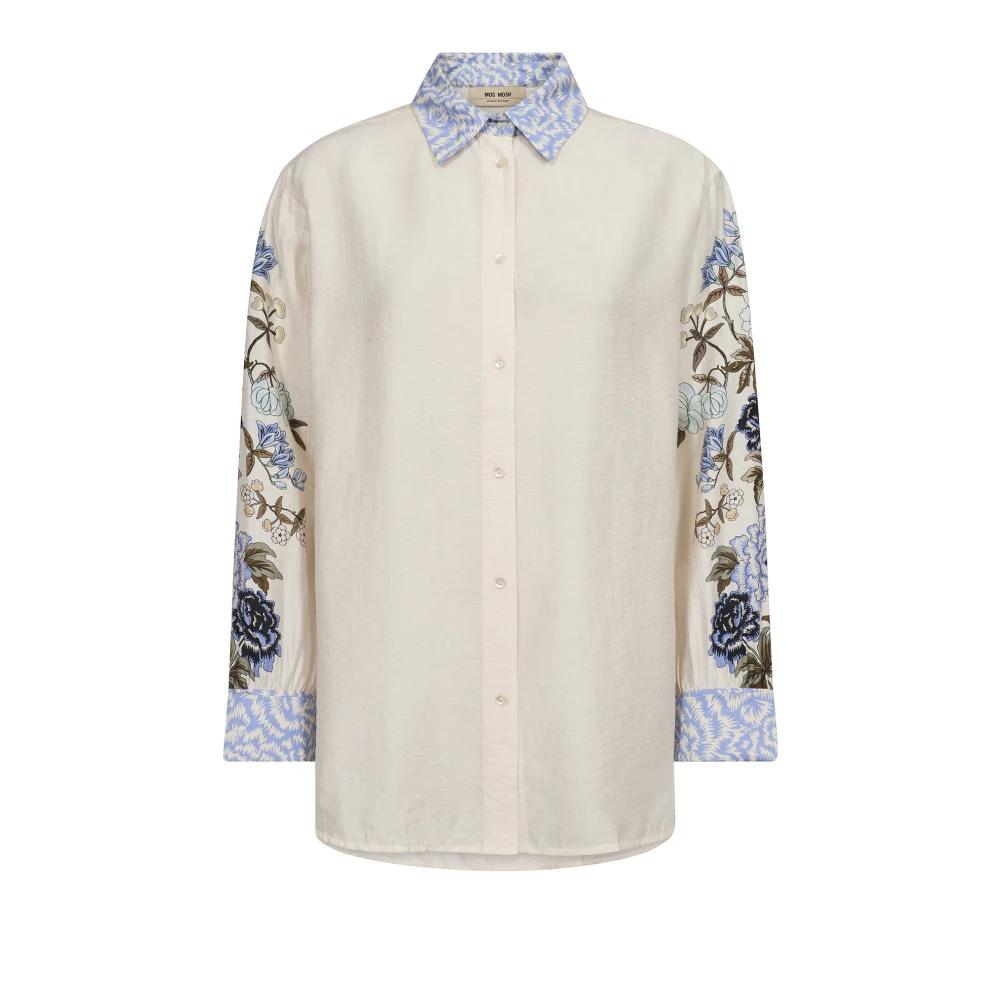 MOS MOSH 売れ筋商品|||モス モッシュ シャツ トップス レディース Shirts White Tina jersey shirt | Mos Mosh | CANADA - Melanie X Boutiques