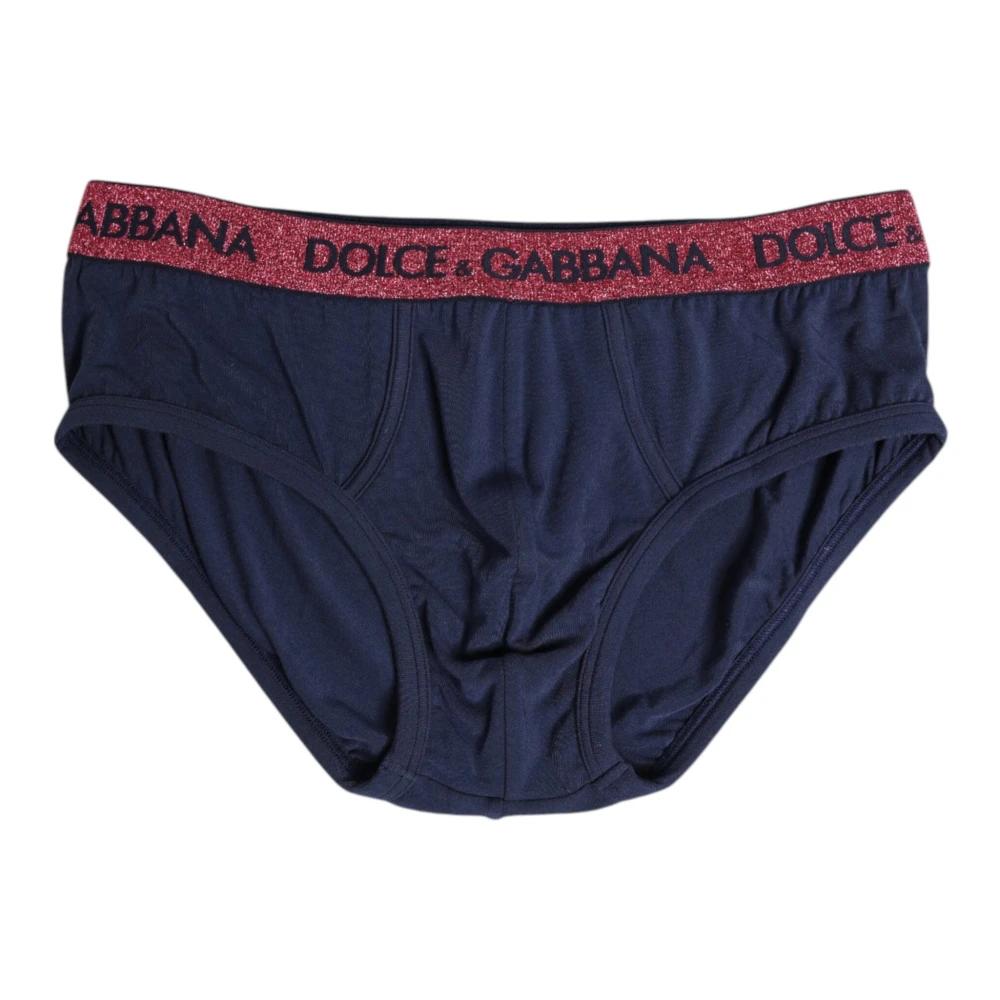 Briefs Bragas Dolce Gabbana Dolce Gabbana Bragas Con Logo En La