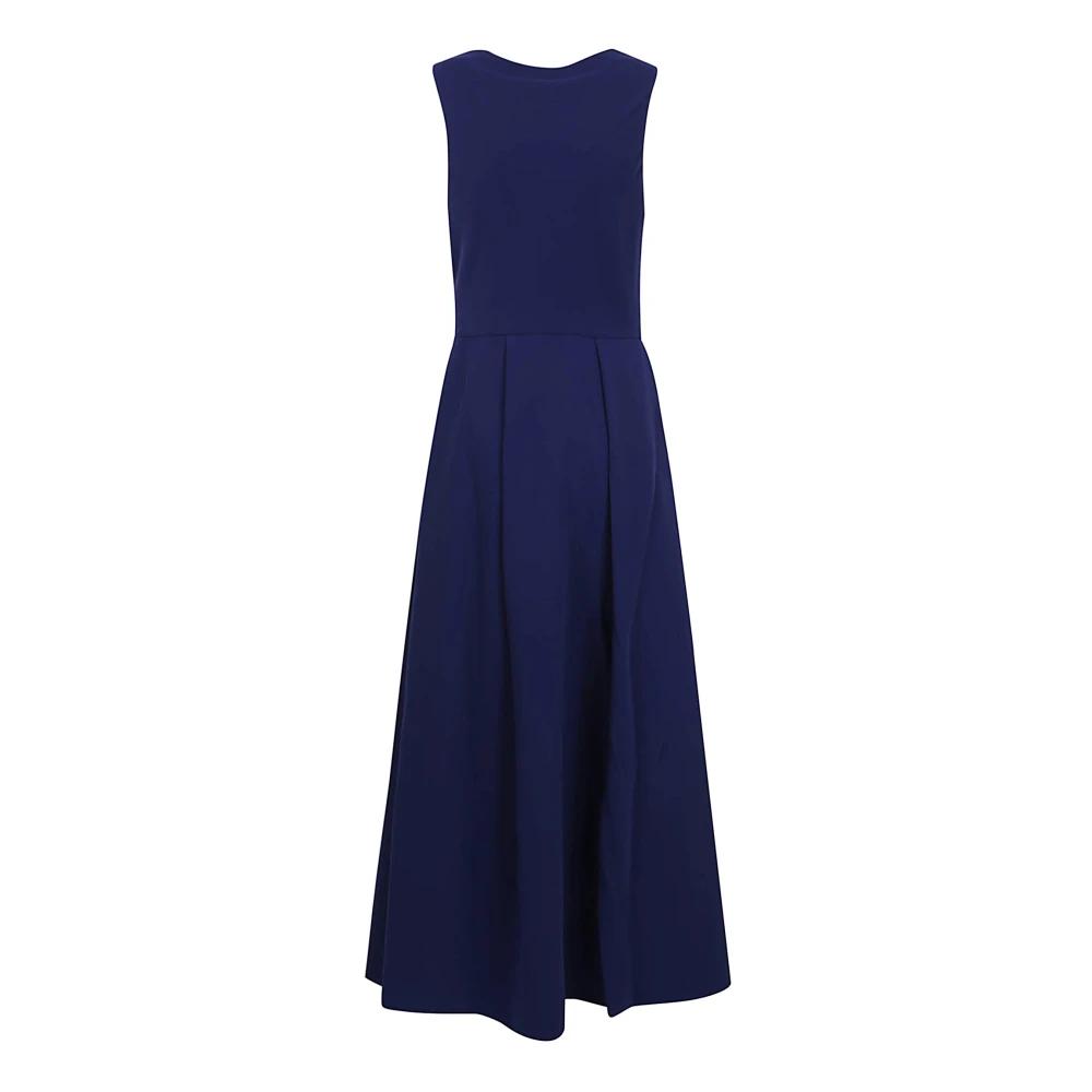 ワンピース EMPORIO ARMANI Woman Dress Blue EW000997TE10381 OB005 EMPORIO ARMANI | Blue Women's Sheath Dress | YOOX