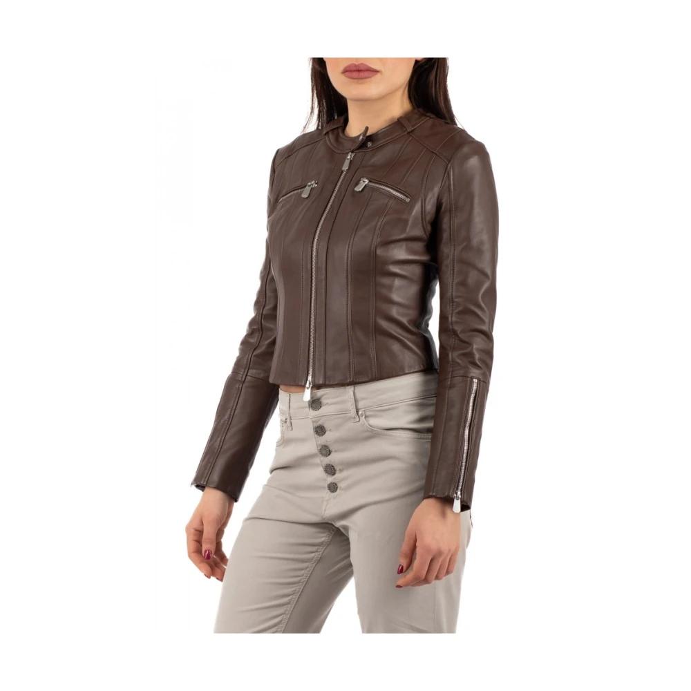 Pinko Leather jackets for Women | Online Sale up to 61% off