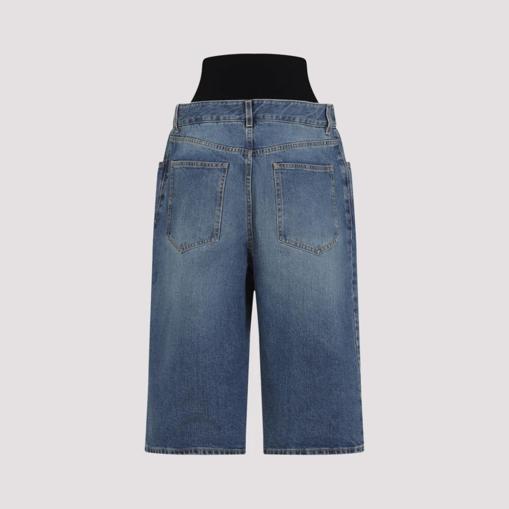 ショートパンツ Alaia Shorts Alaïa High-rise cotton shorts ALAÏA