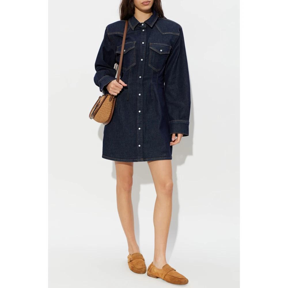 gestuz shirt dress Blue Gestuz Dresses for Women