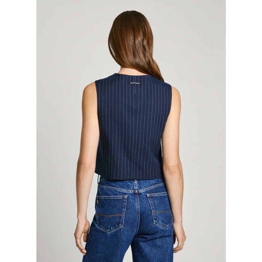 Pepe Jeans Jeansweste Rot Pepe Jeans Weste THINSULATE GILET In Rot