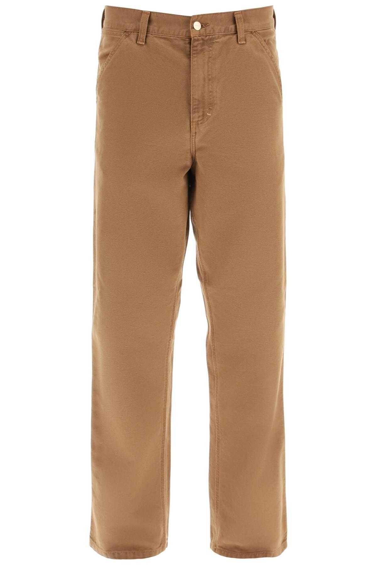 Carhartt WIP Work Pockets Canvas Pants in Brown for Men | Lyst