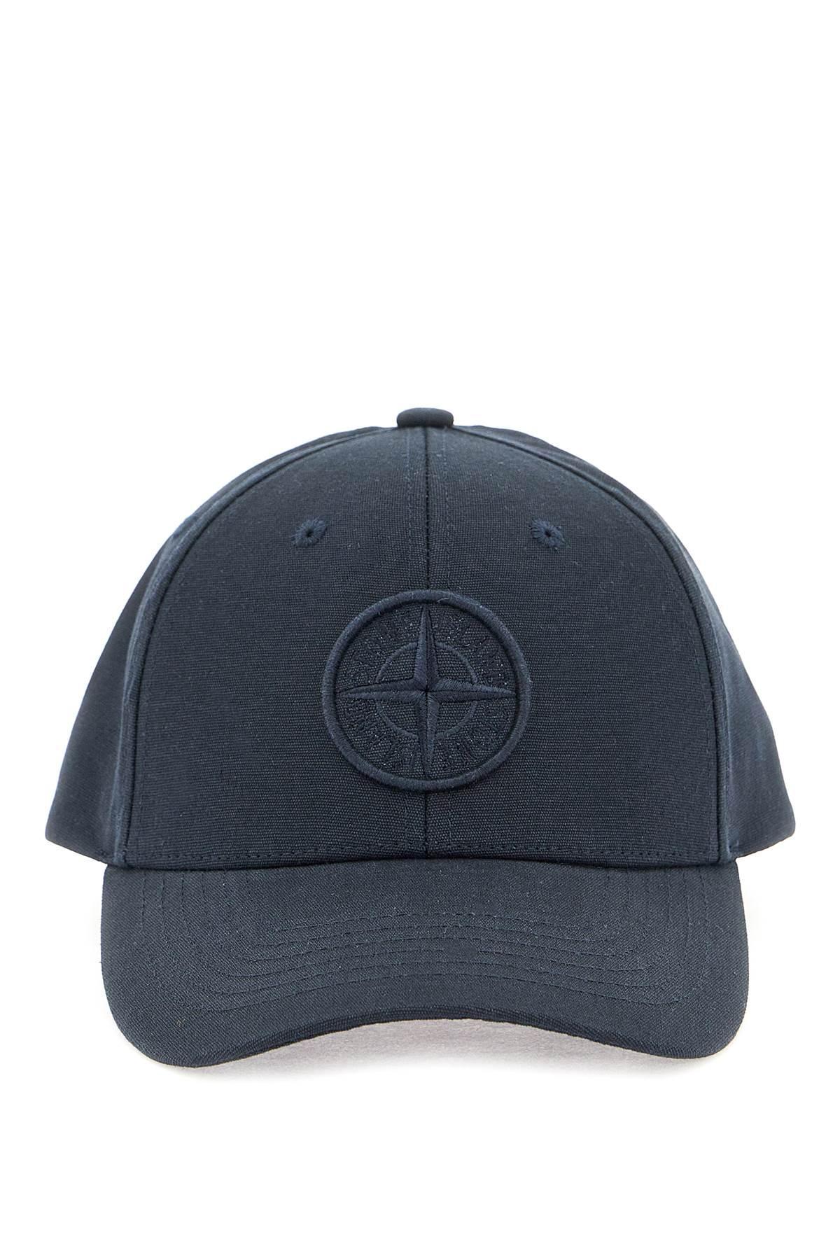 Stone Island Baseball Cap With Embroidered Logo in Blue for Men | Lyst