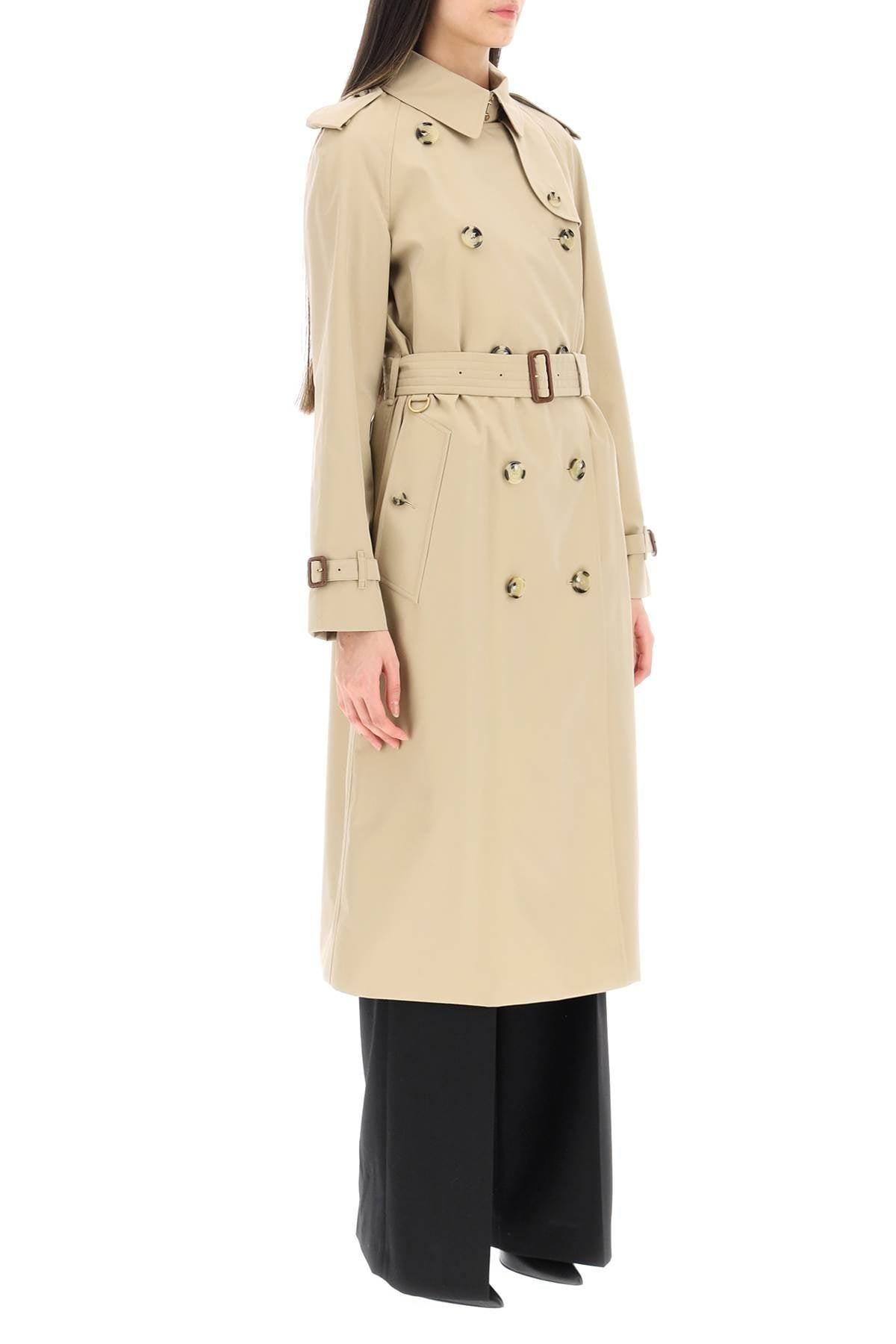 Burberry Waterloo The Heritage Trench Coat in Natural | Lyst