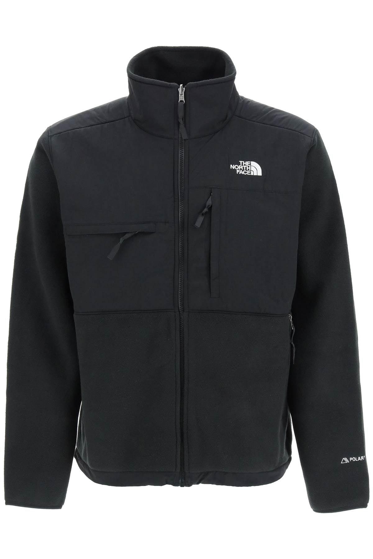 The North Face 'denali' Fleece And Nylon Jacket in Black for Men | Lyst
