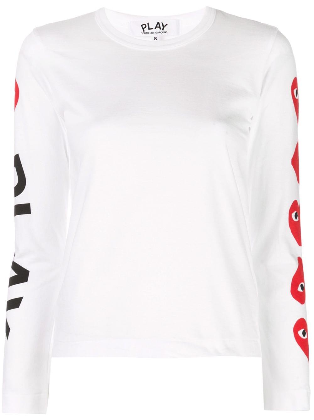Comme des Garçons T-shirts And Polos White | Lyst