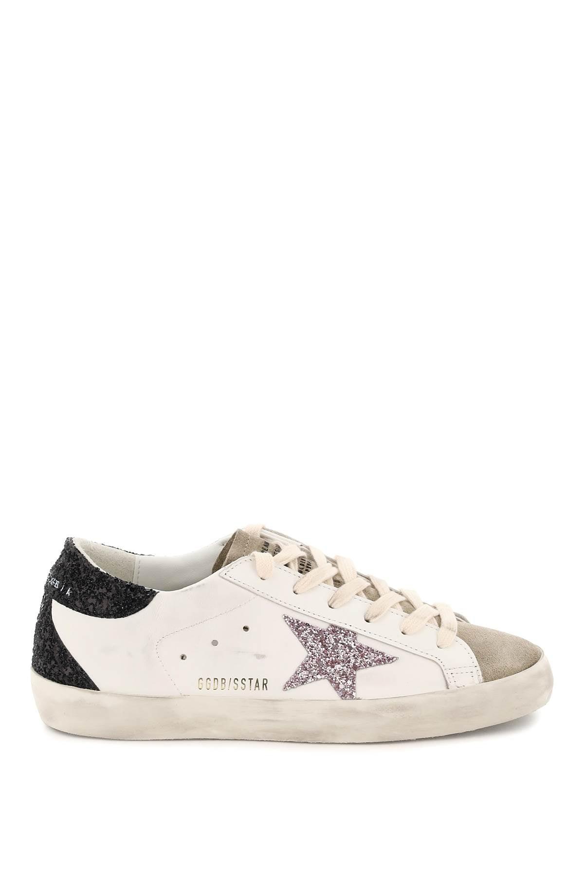 Golden Goose Super-star Sneakers in White | Lyst