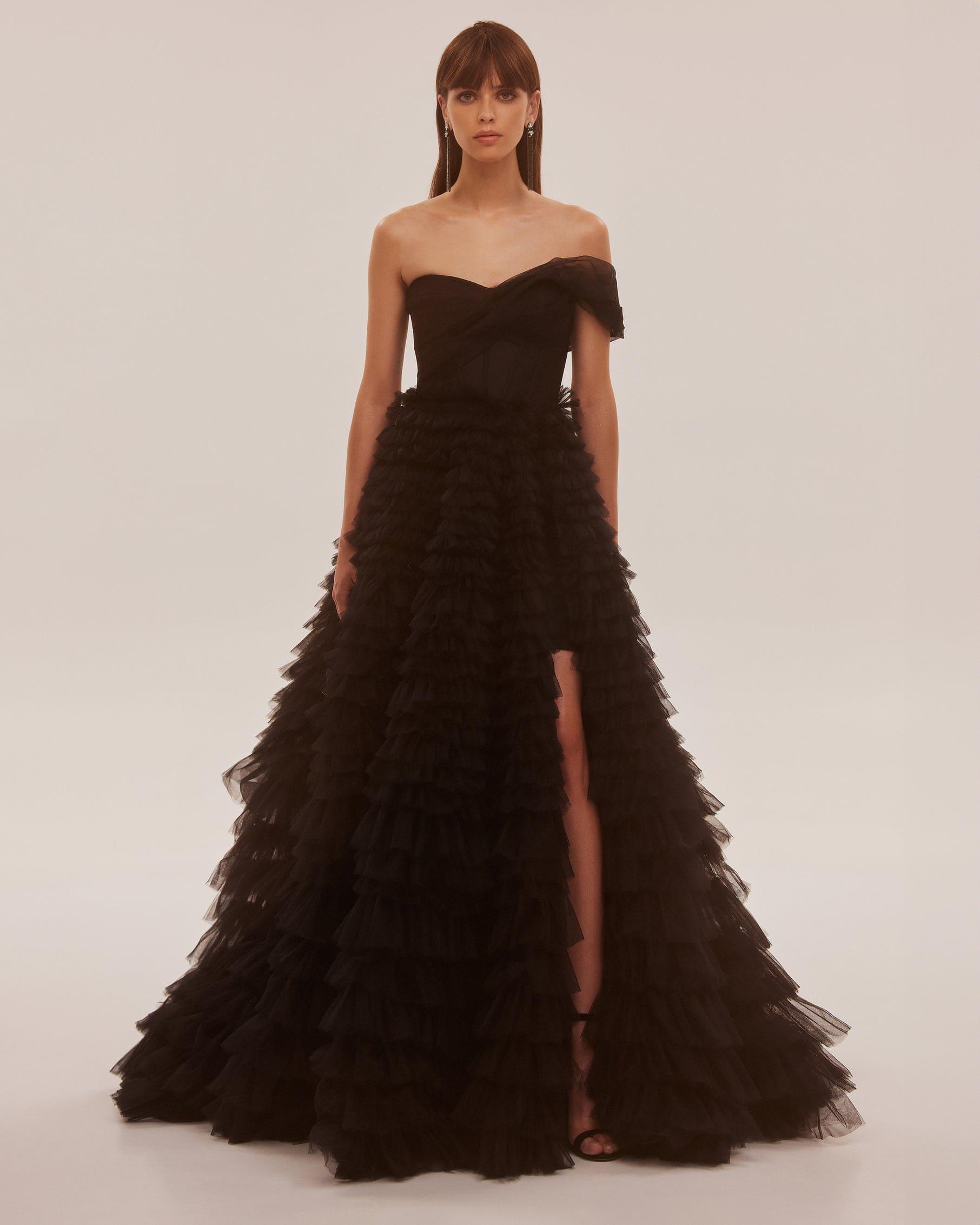 milla one shoulder tulle dress Misty Rose One-Shoulder Cocktail Tulle Dress XS / 2 / Misty Rose
