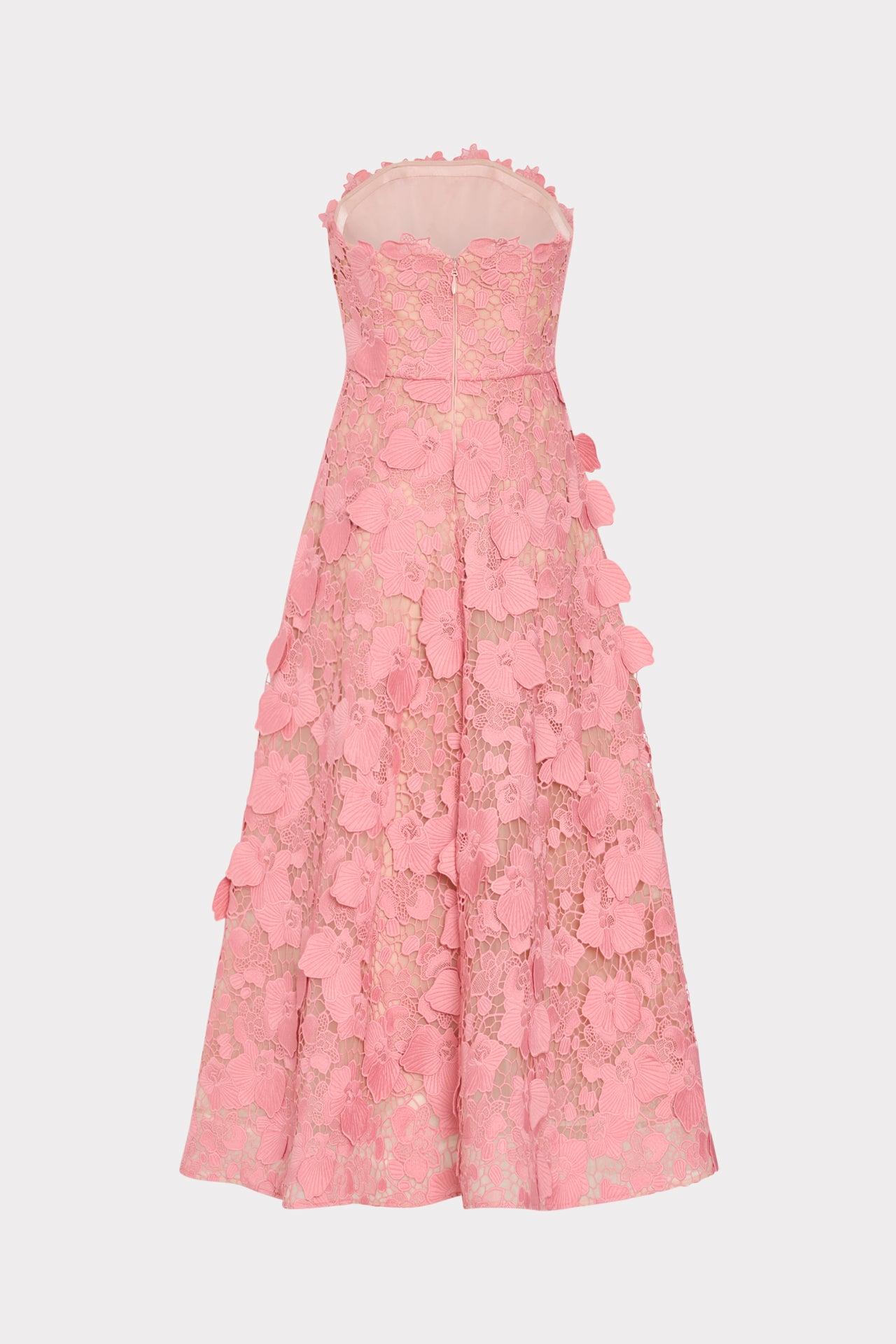 chinese dress ladies Petal and Pup Women's Mila Strapless Midi Dress