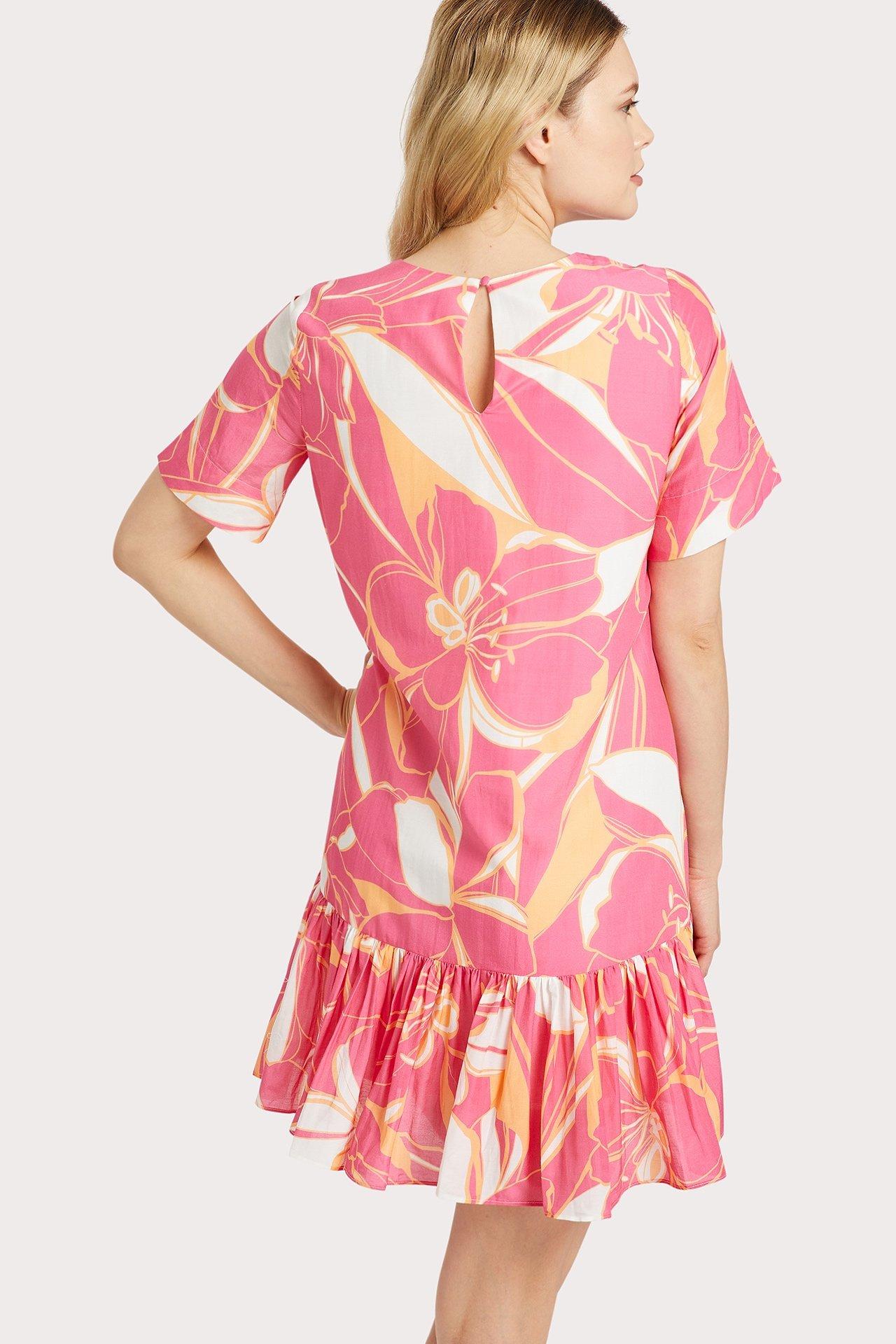 milly brynn stencil floral dress