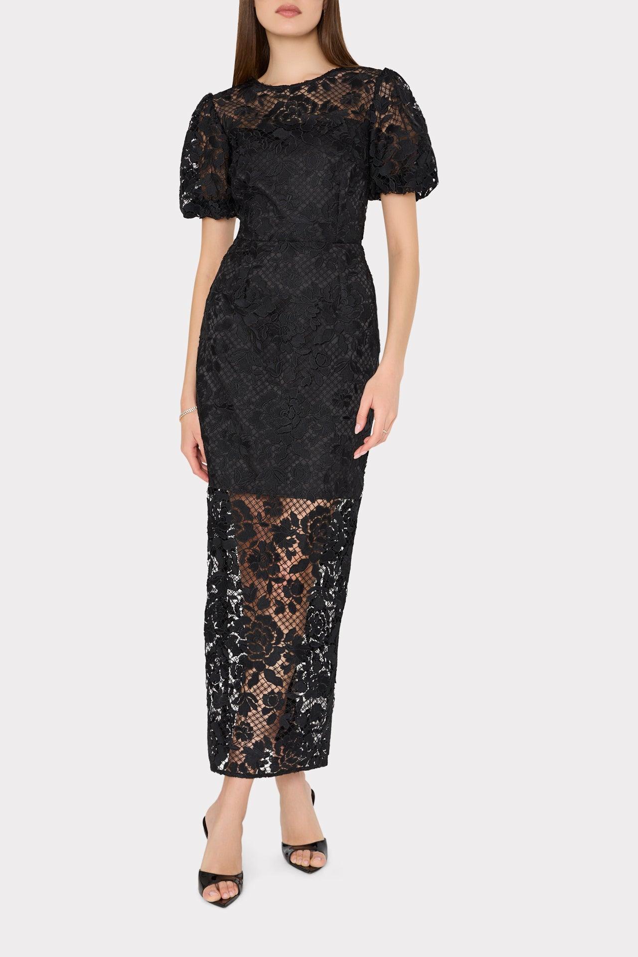 MILK ワンピースLily bell long Dress MILK（ミルク）の「Lily bell long ドレス（ドレス）」 - WEAR