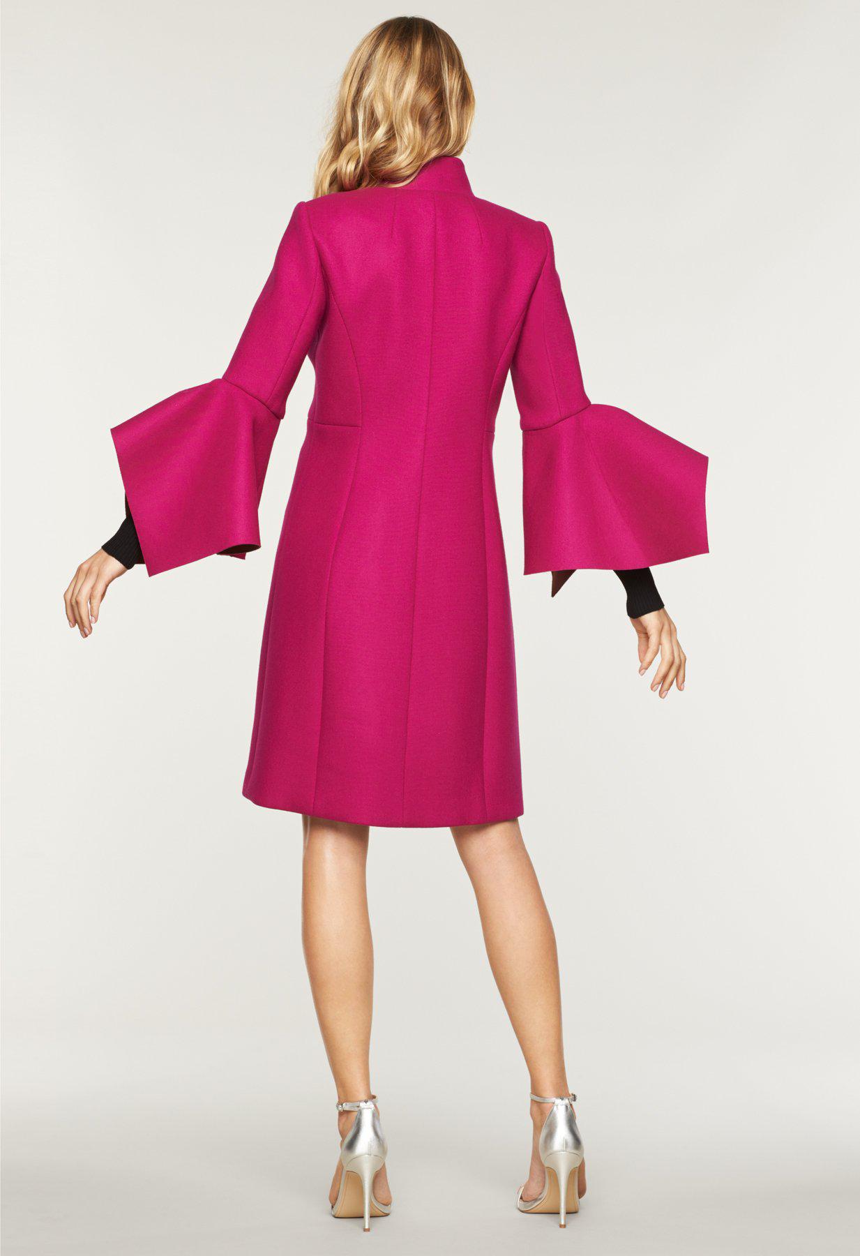 milly pink coat