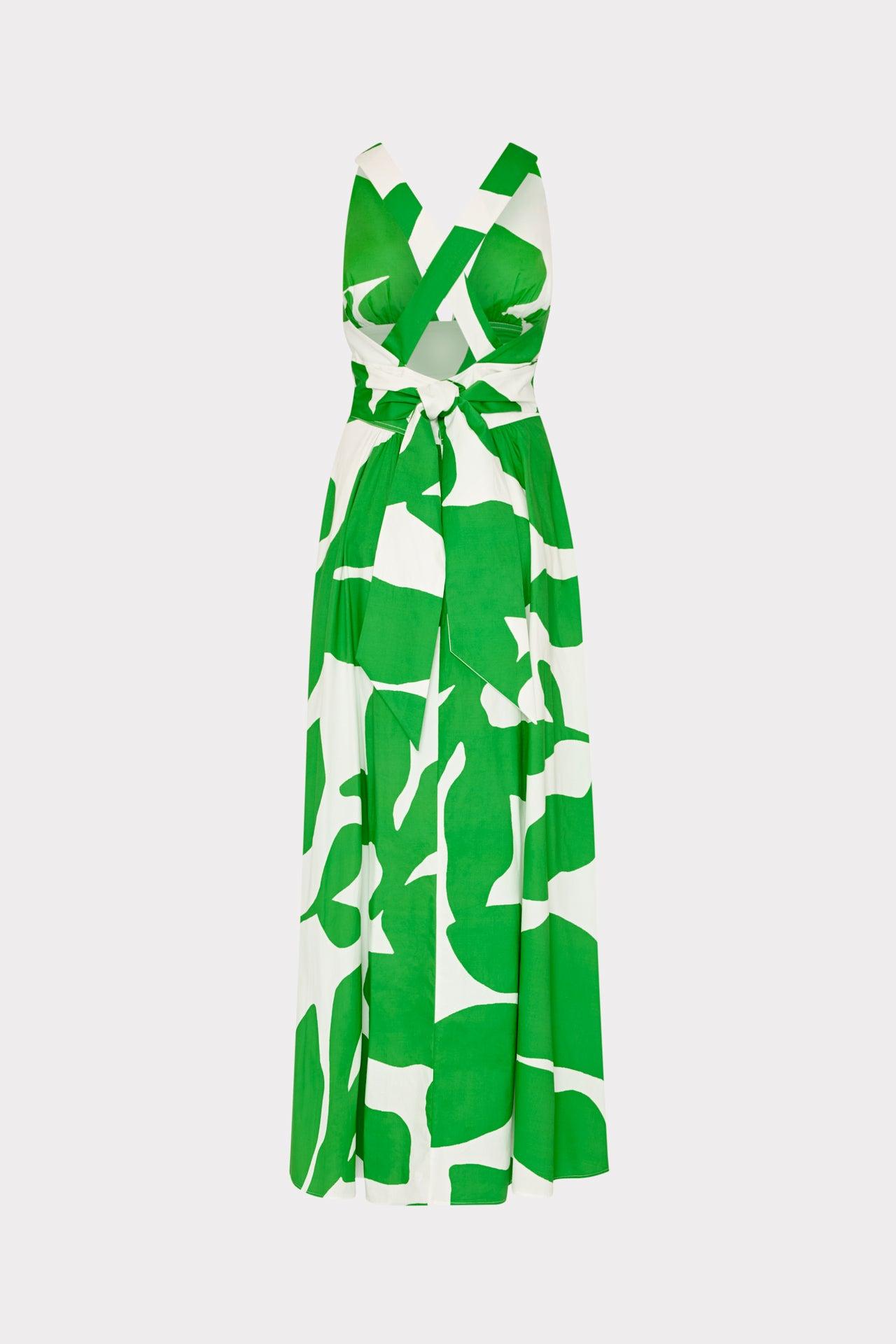 green banana leaf dress PaaPii Julia Dress main image 1