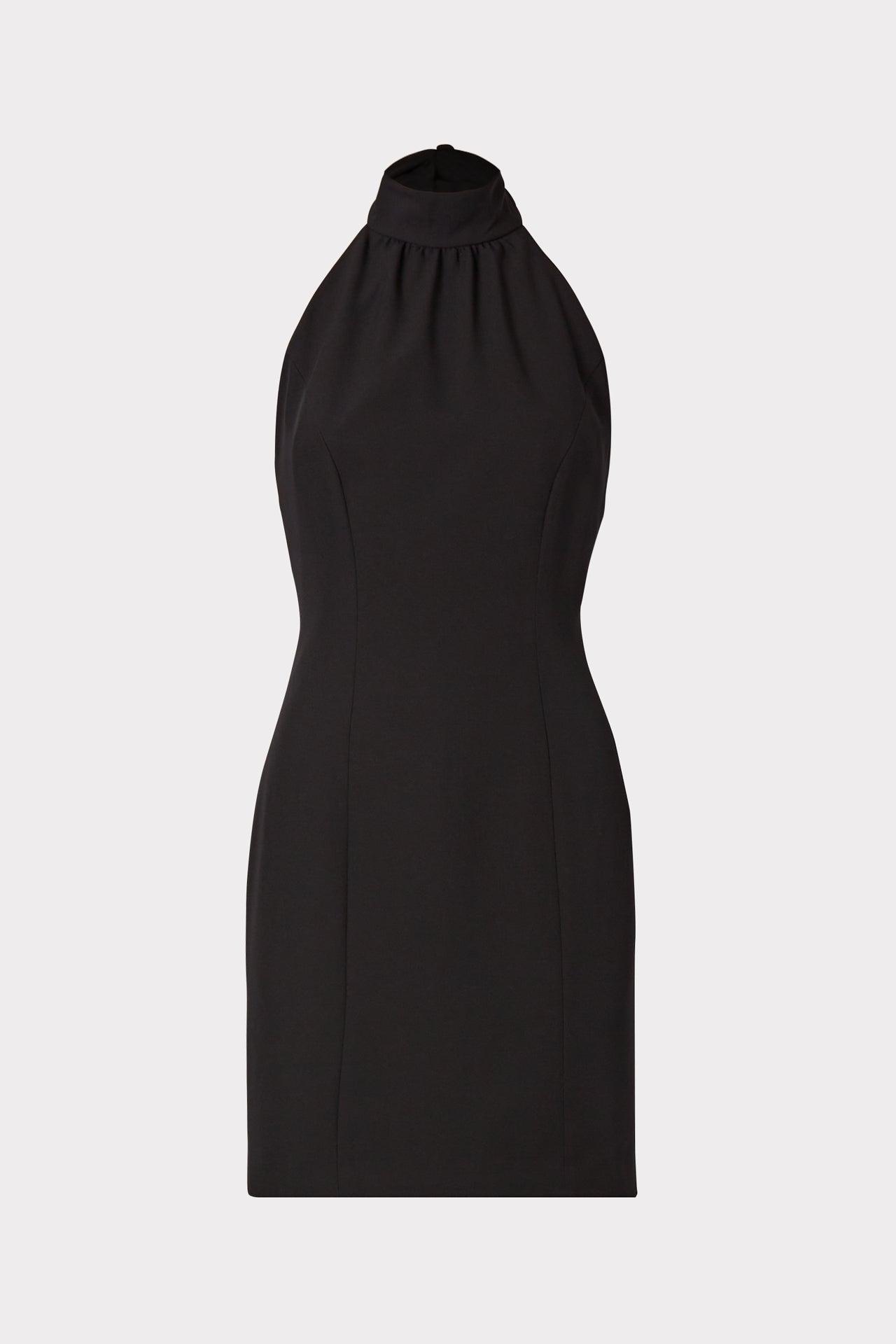 MILLY Penny Cady Mini Dress in Black | Lyst