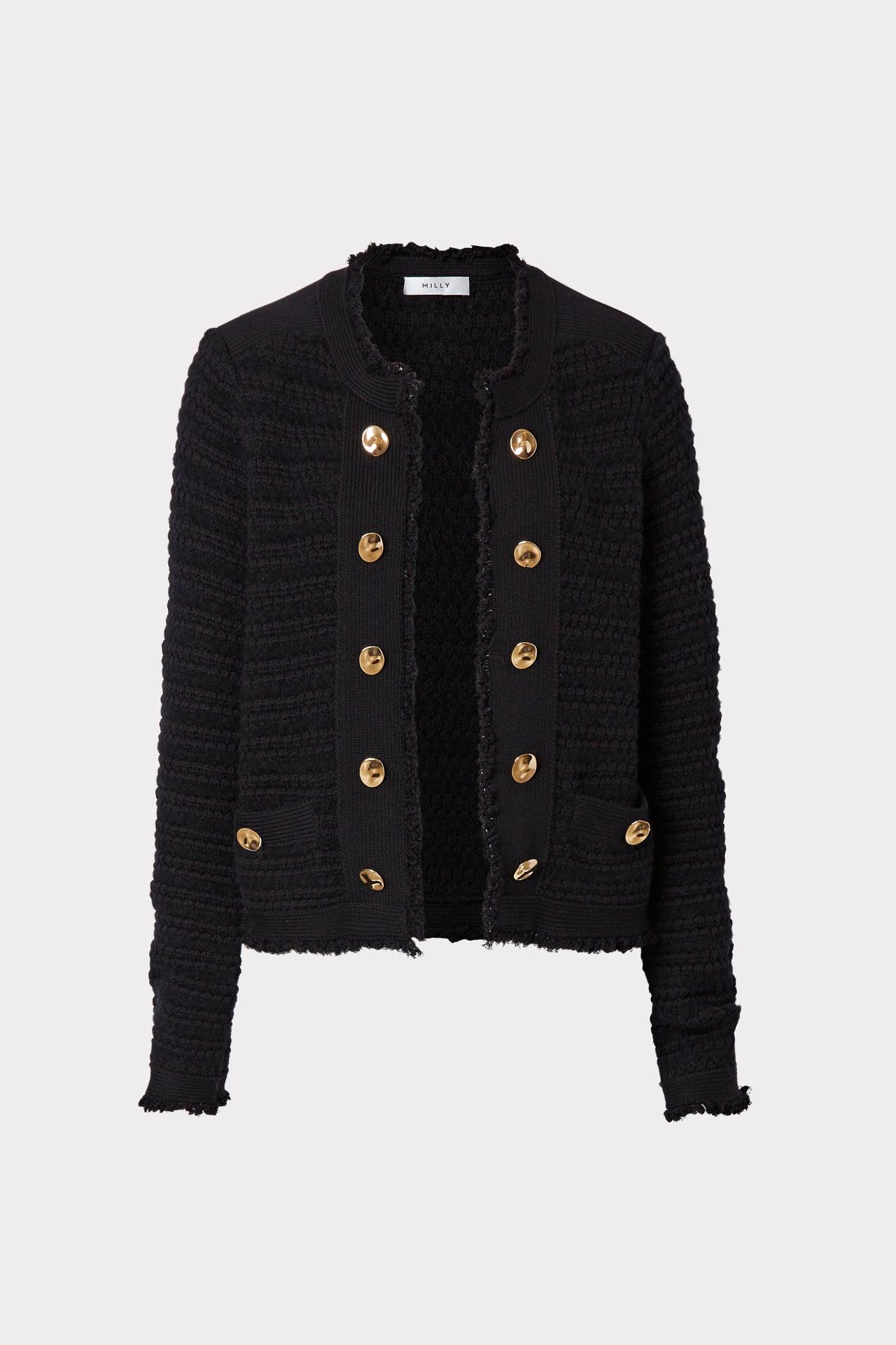 boucle cardigan jacket