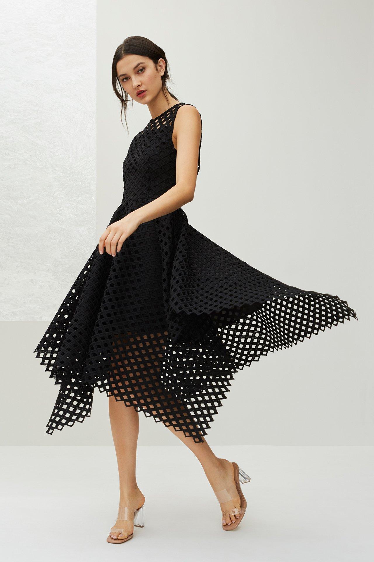 milly anne marie embroidered dress