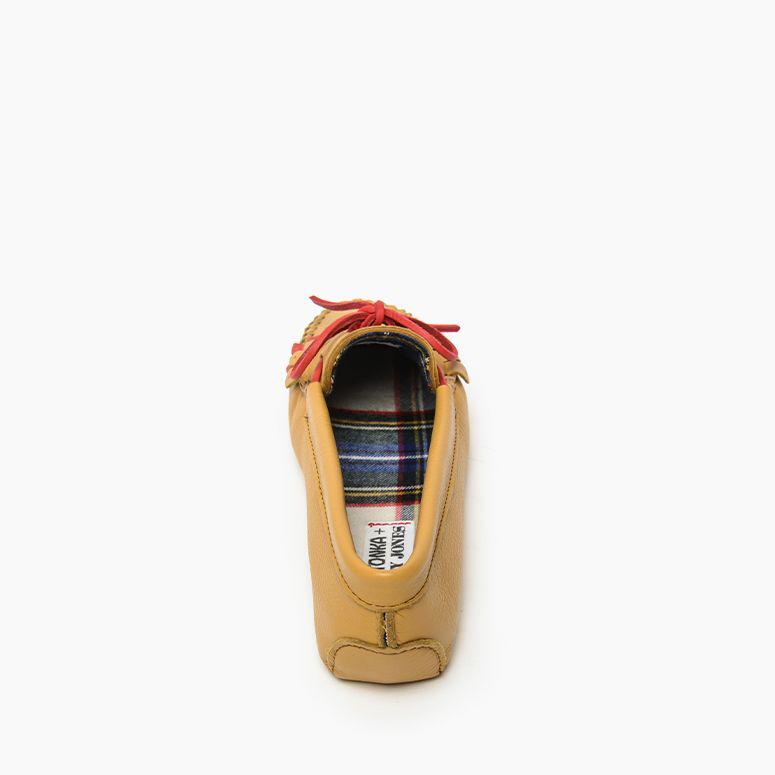 minnetonka women's double deerskin softsole moccasin
