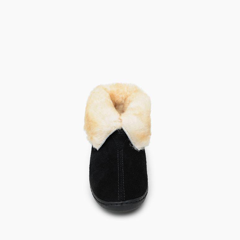 minnetonka sheepskin ankle boot