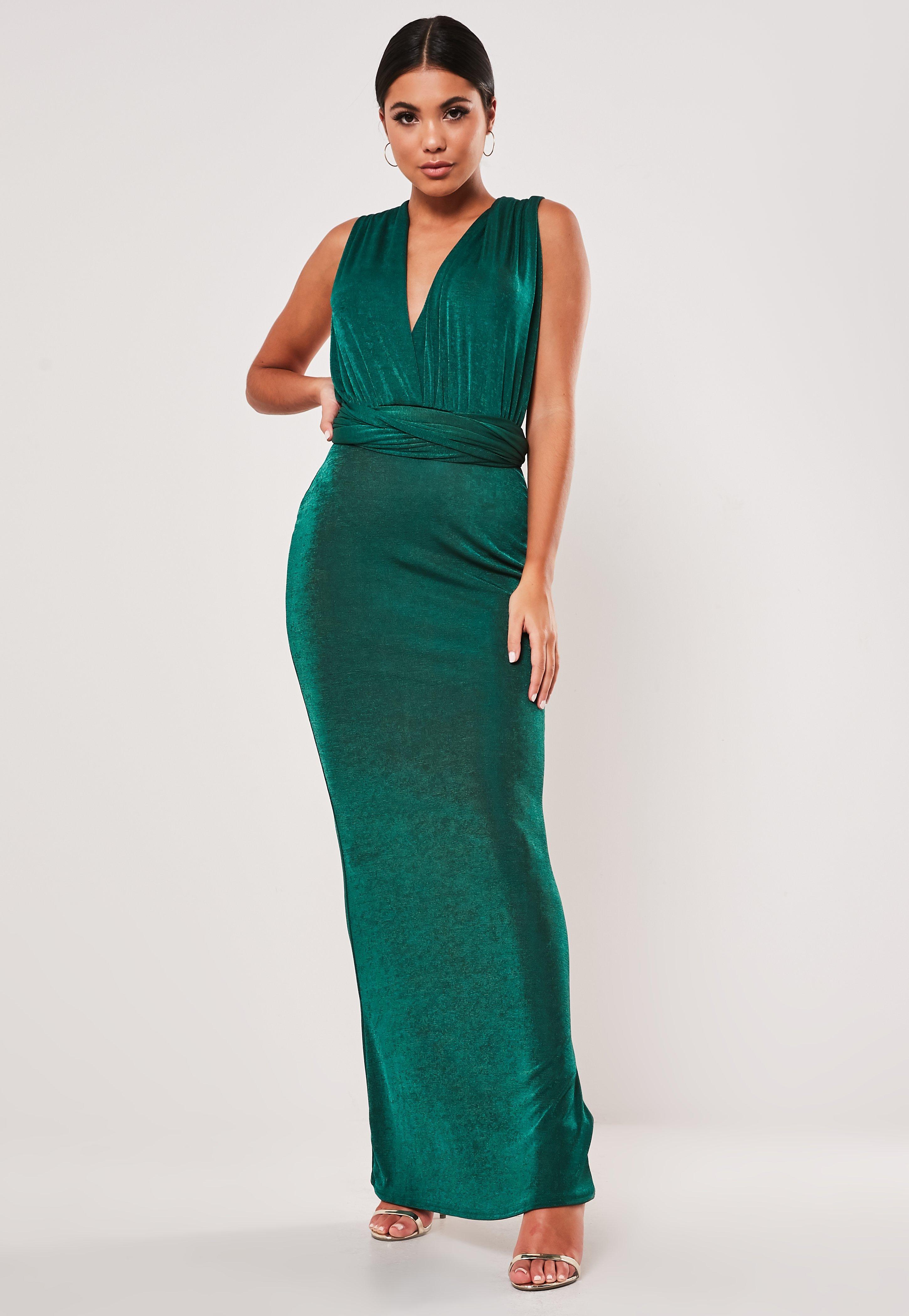 teal multiway dress