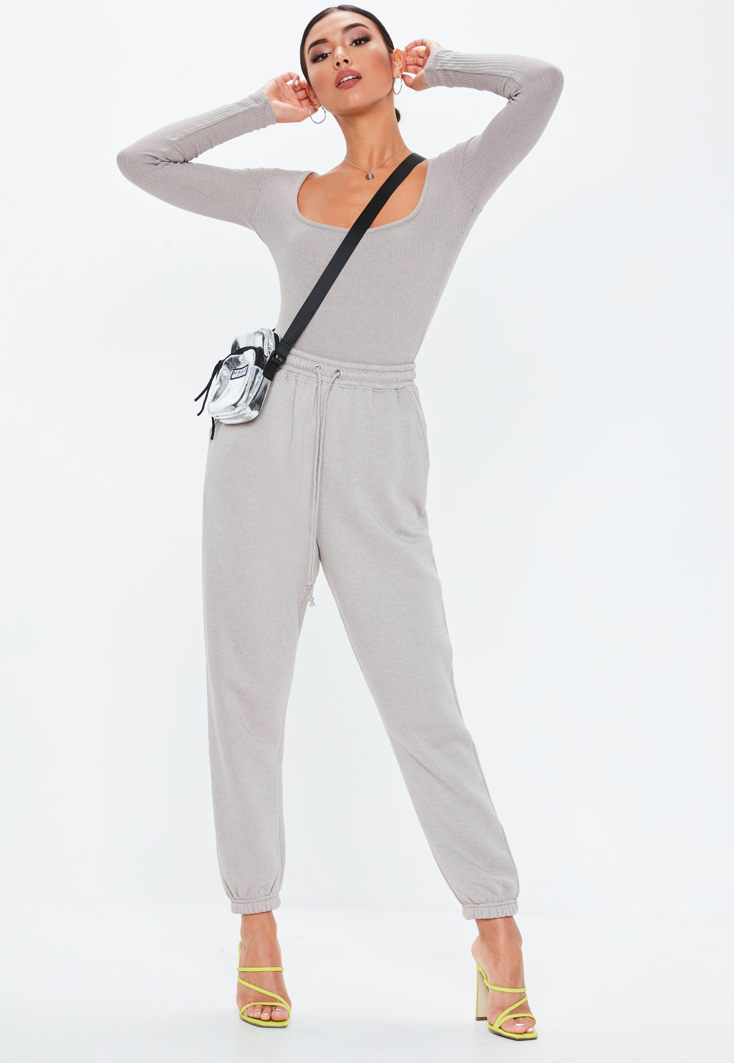 Gray Oversized 90s Joggers Best Sale 