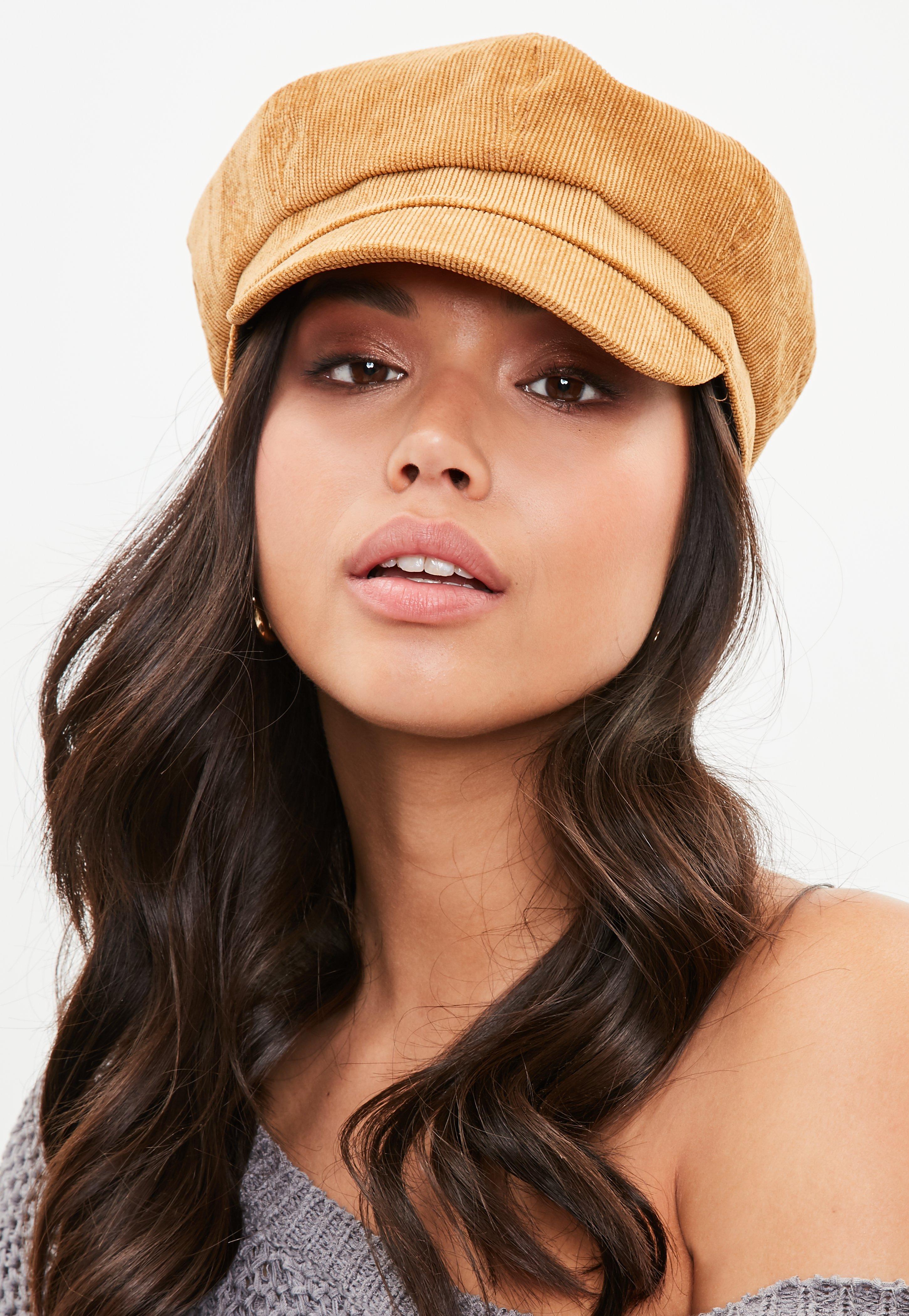 Corduroy baker boy hat Clearance