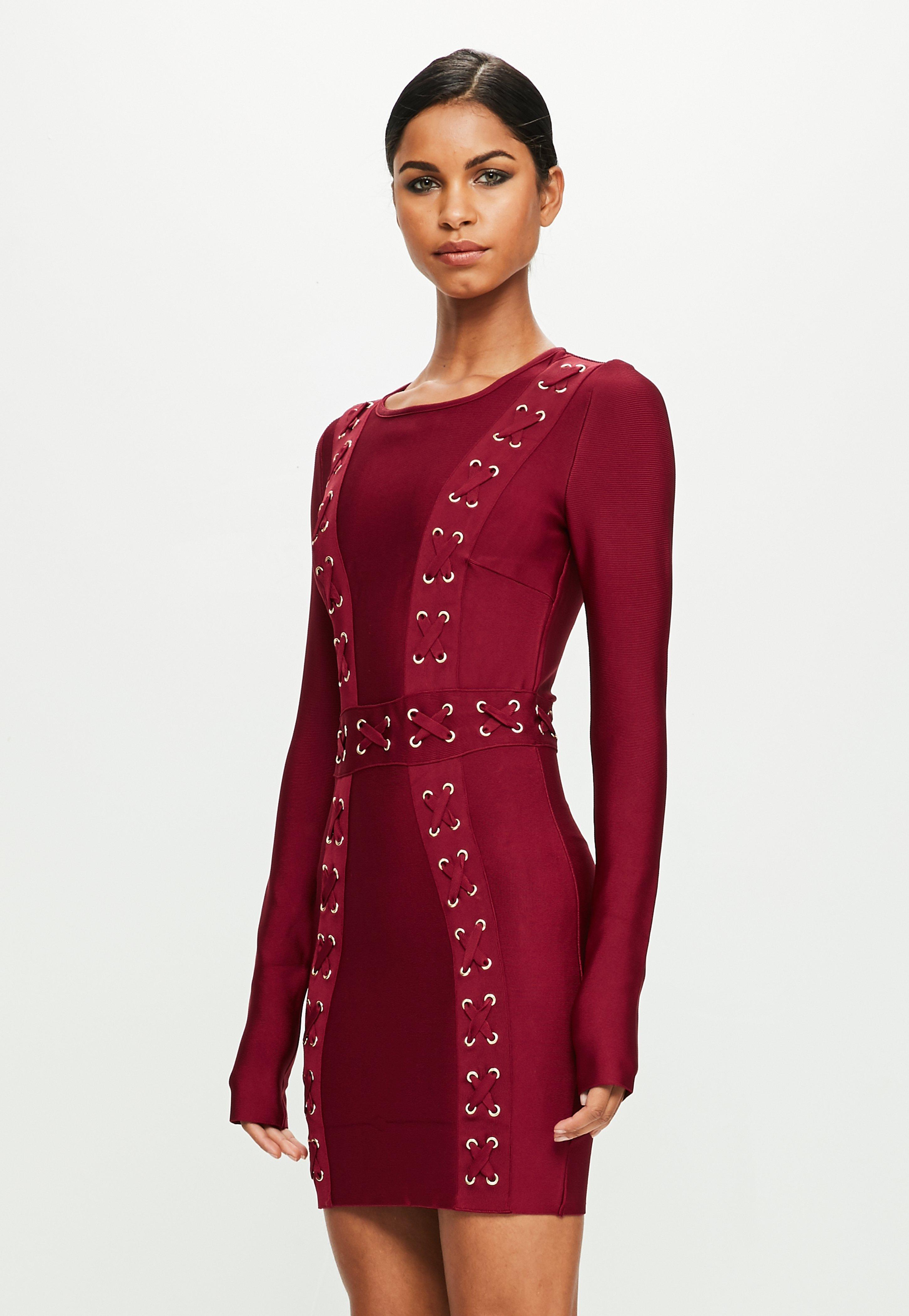 missguided bandage dress