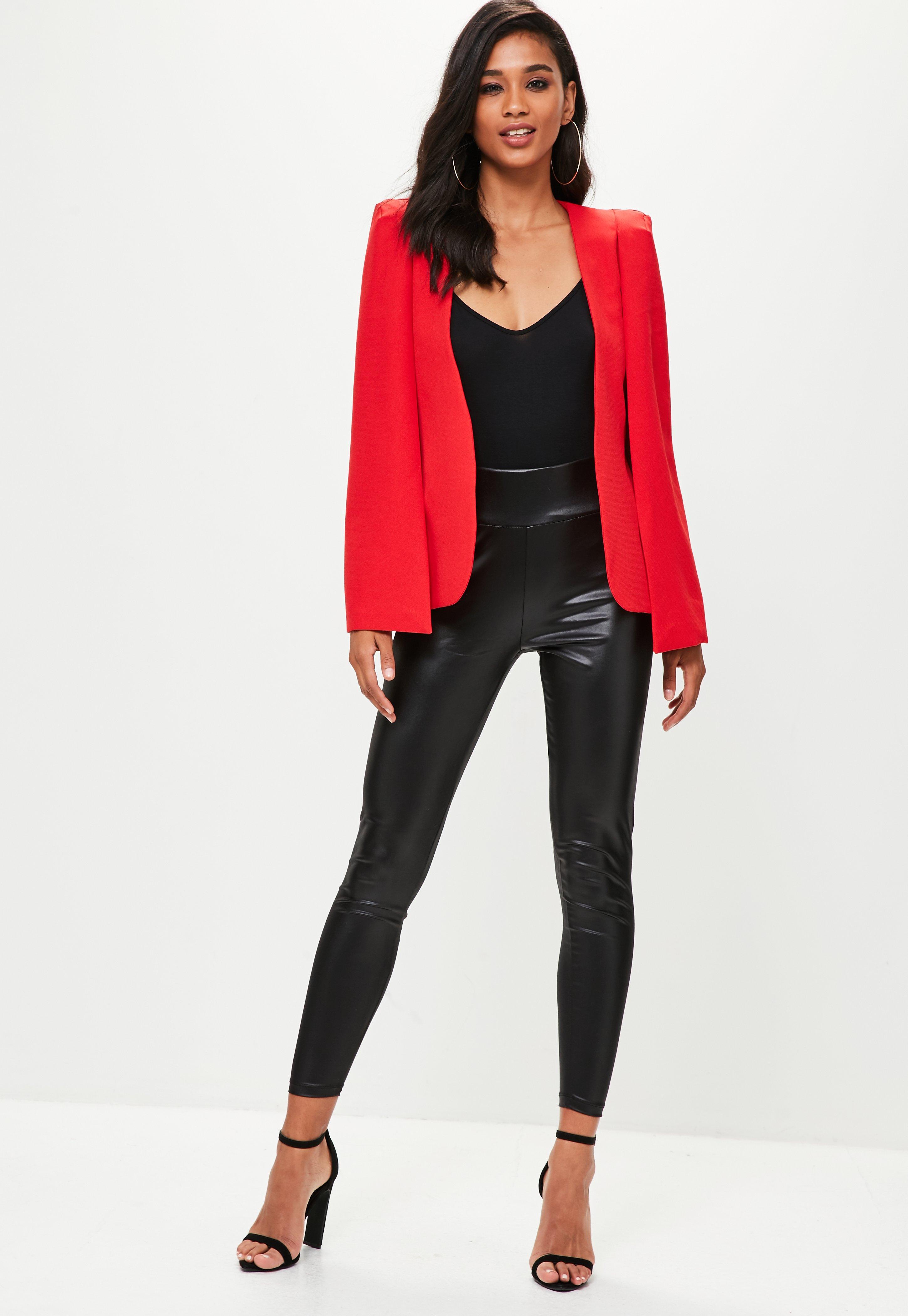 cropped cape jacket