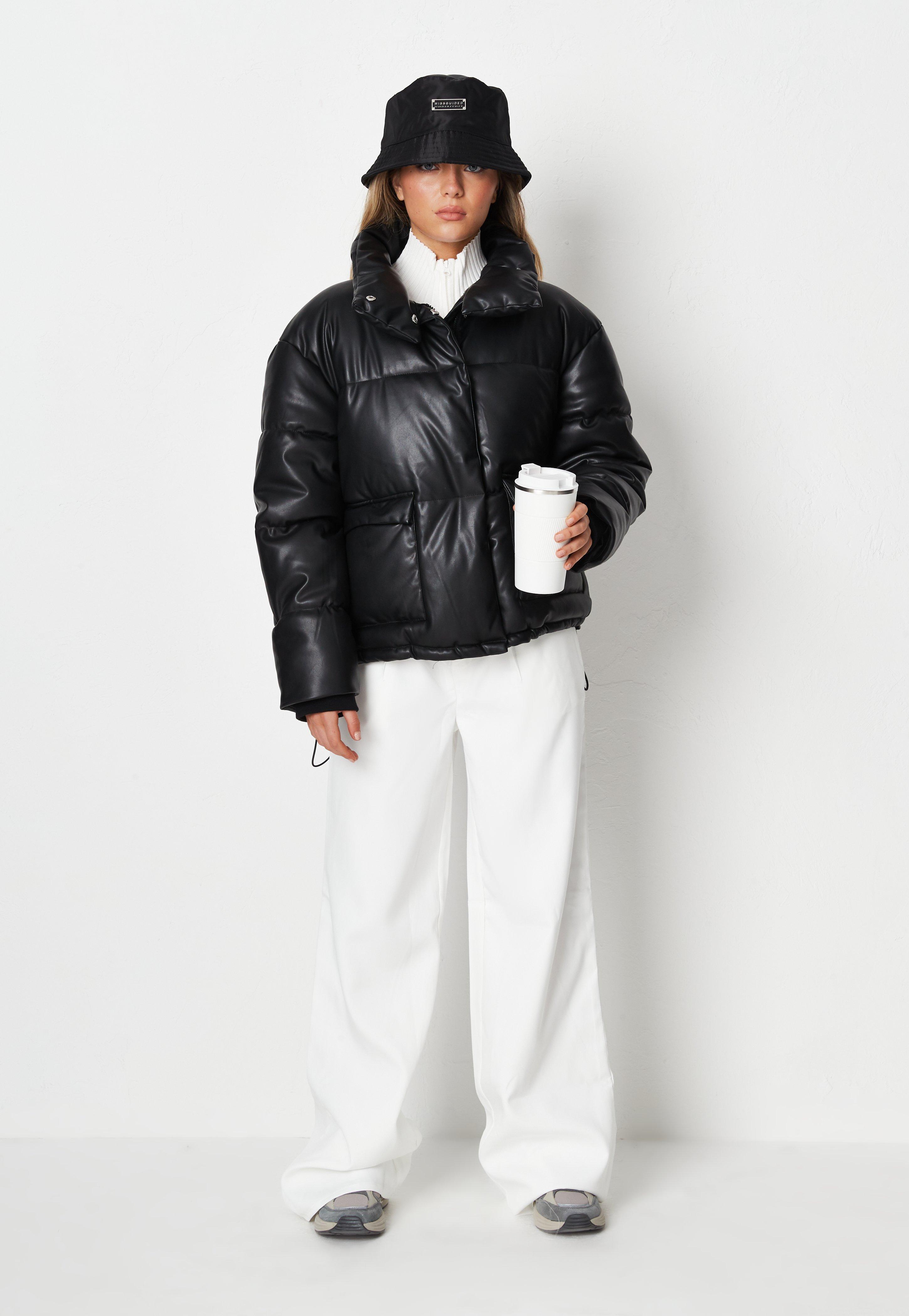 missguided puffer coat