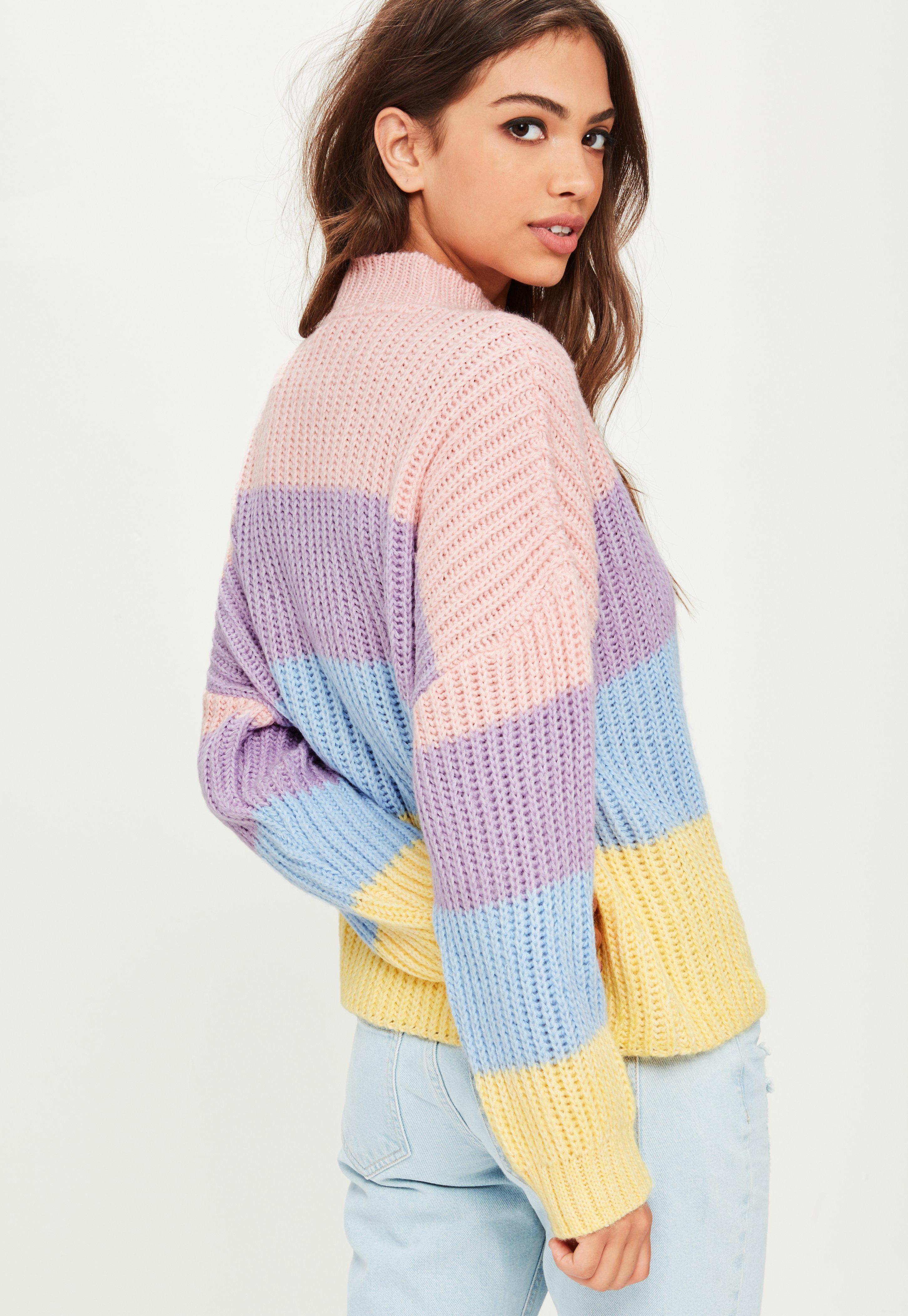 multi coloured sweater