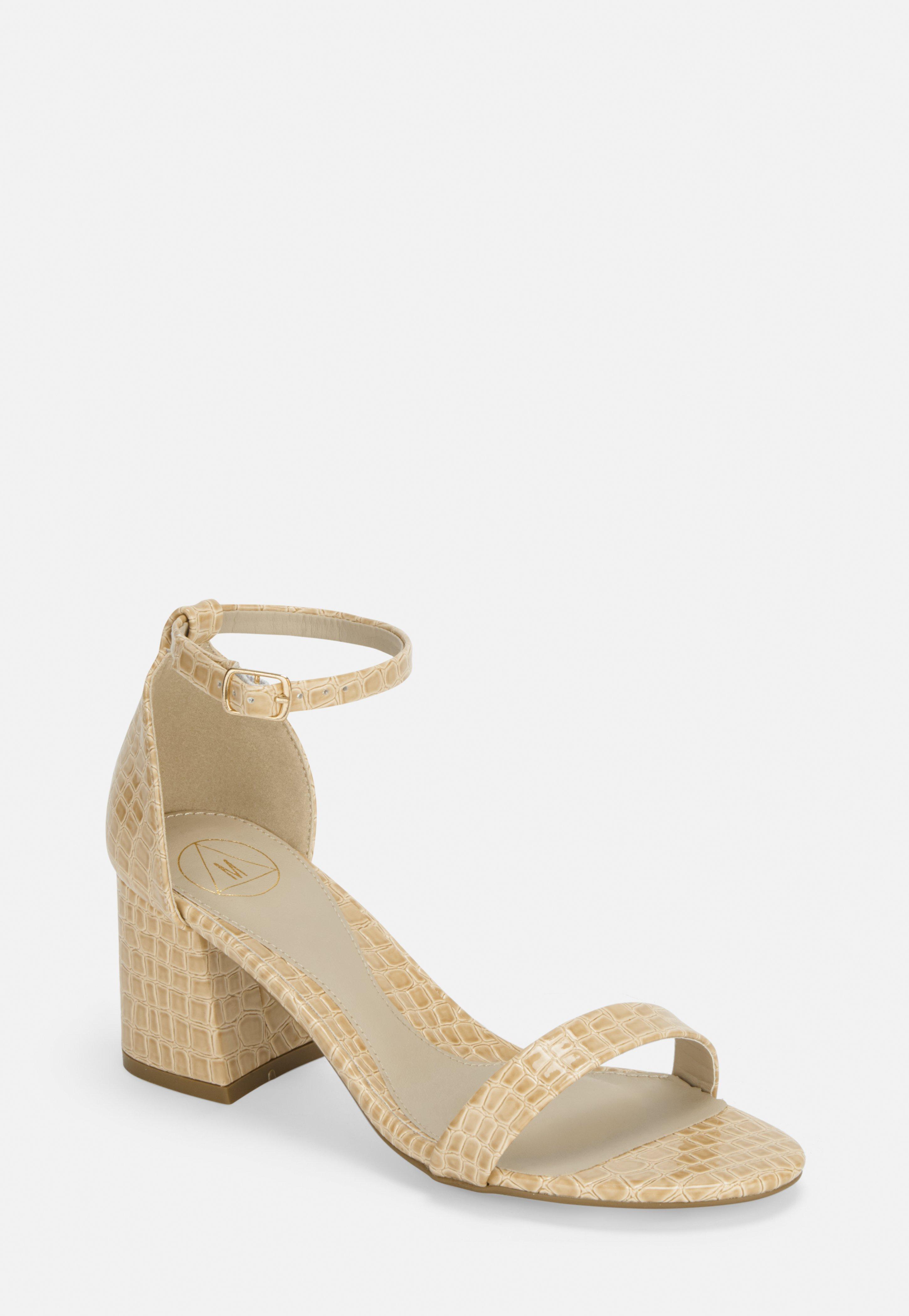 mid block heels