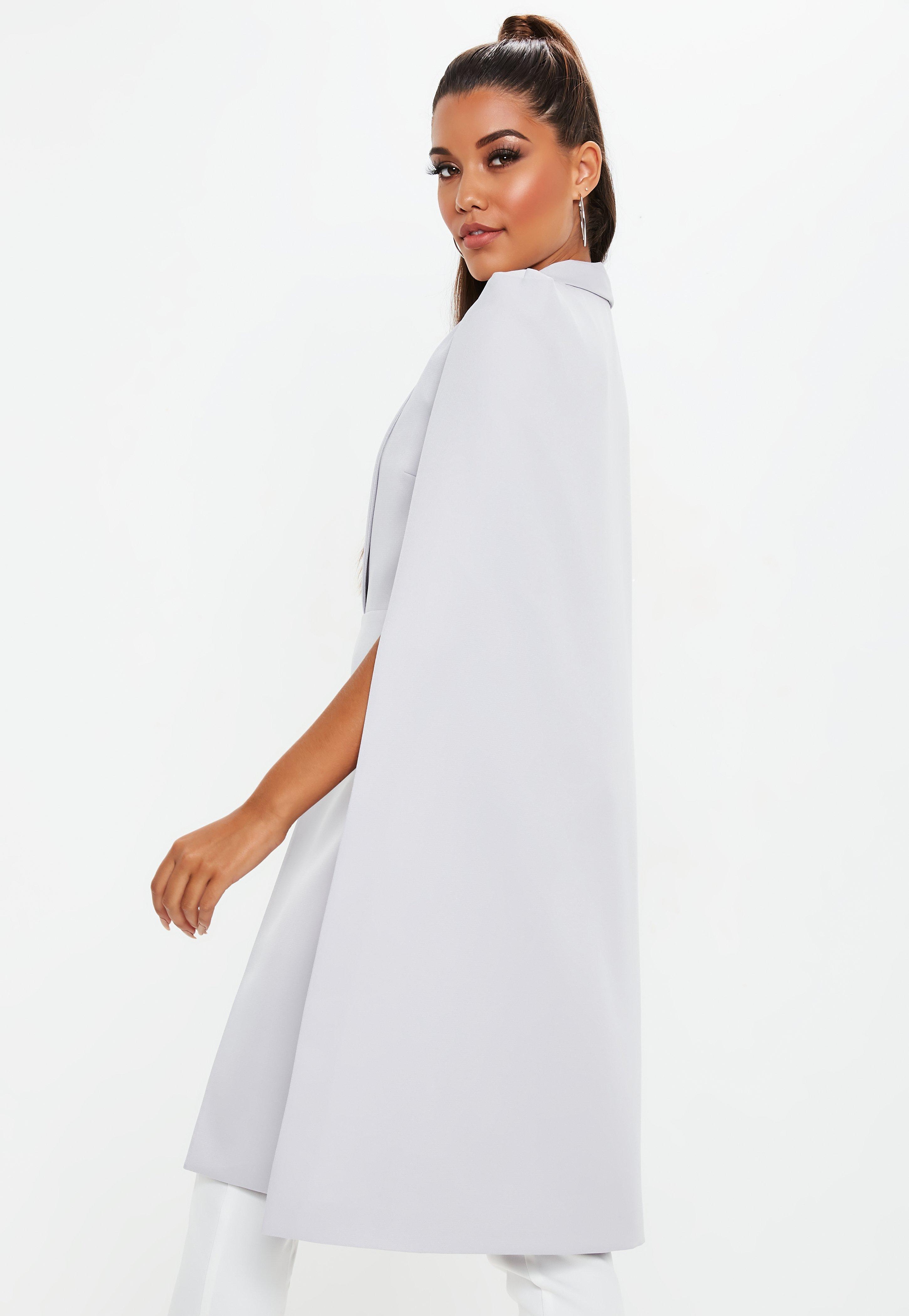 longline cape coat