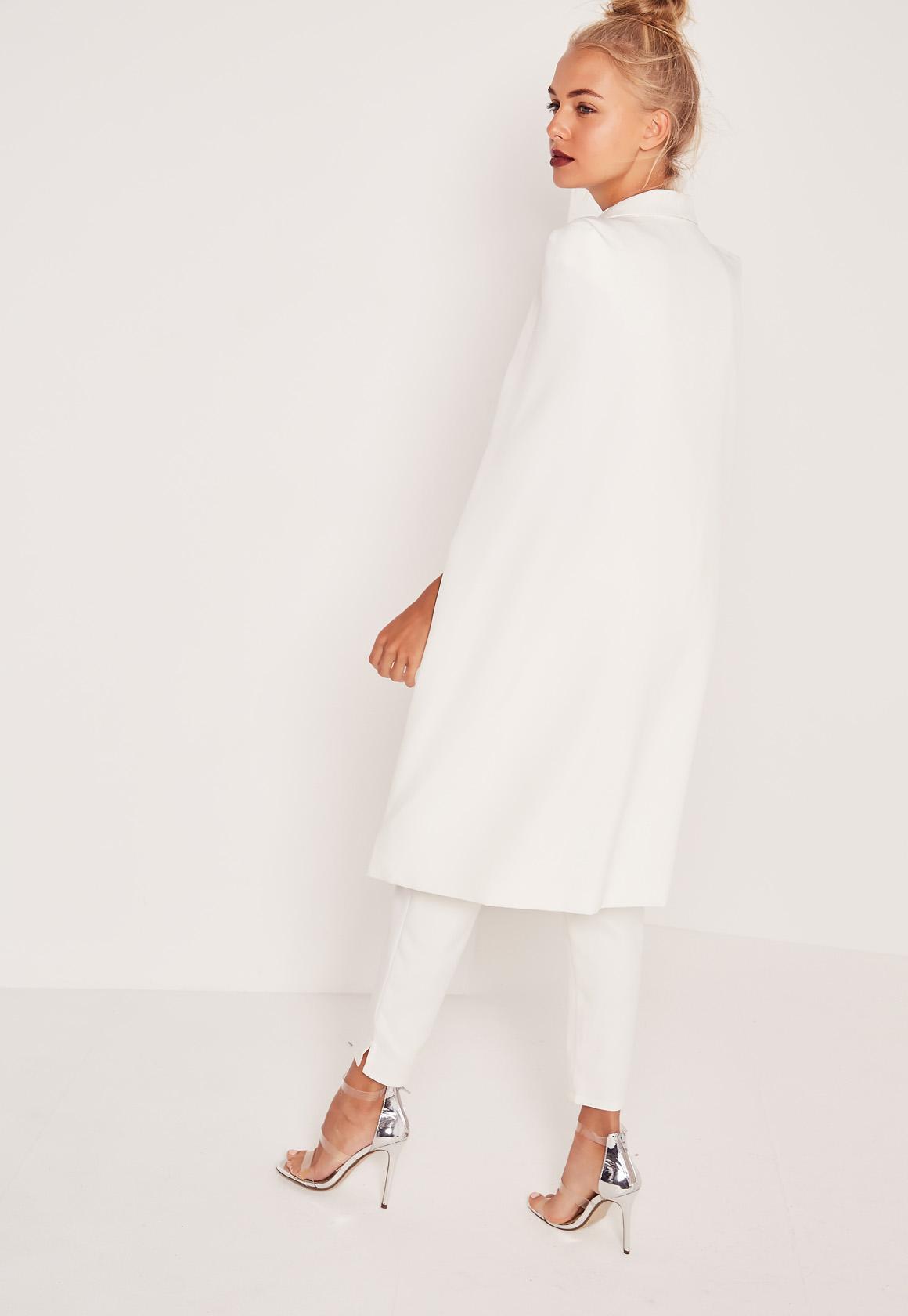 longline cape blazer