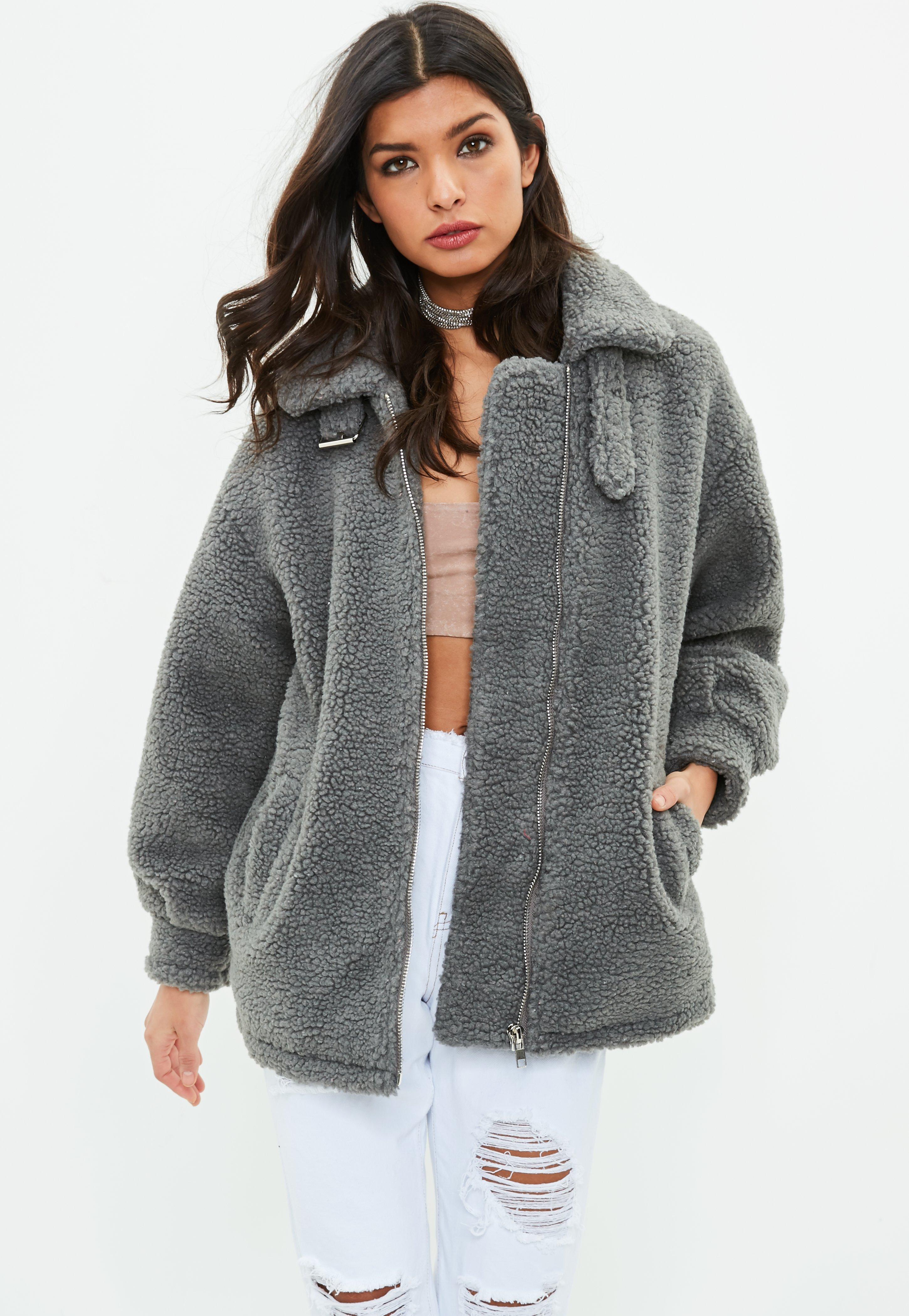 Grey borg jacket Clearance