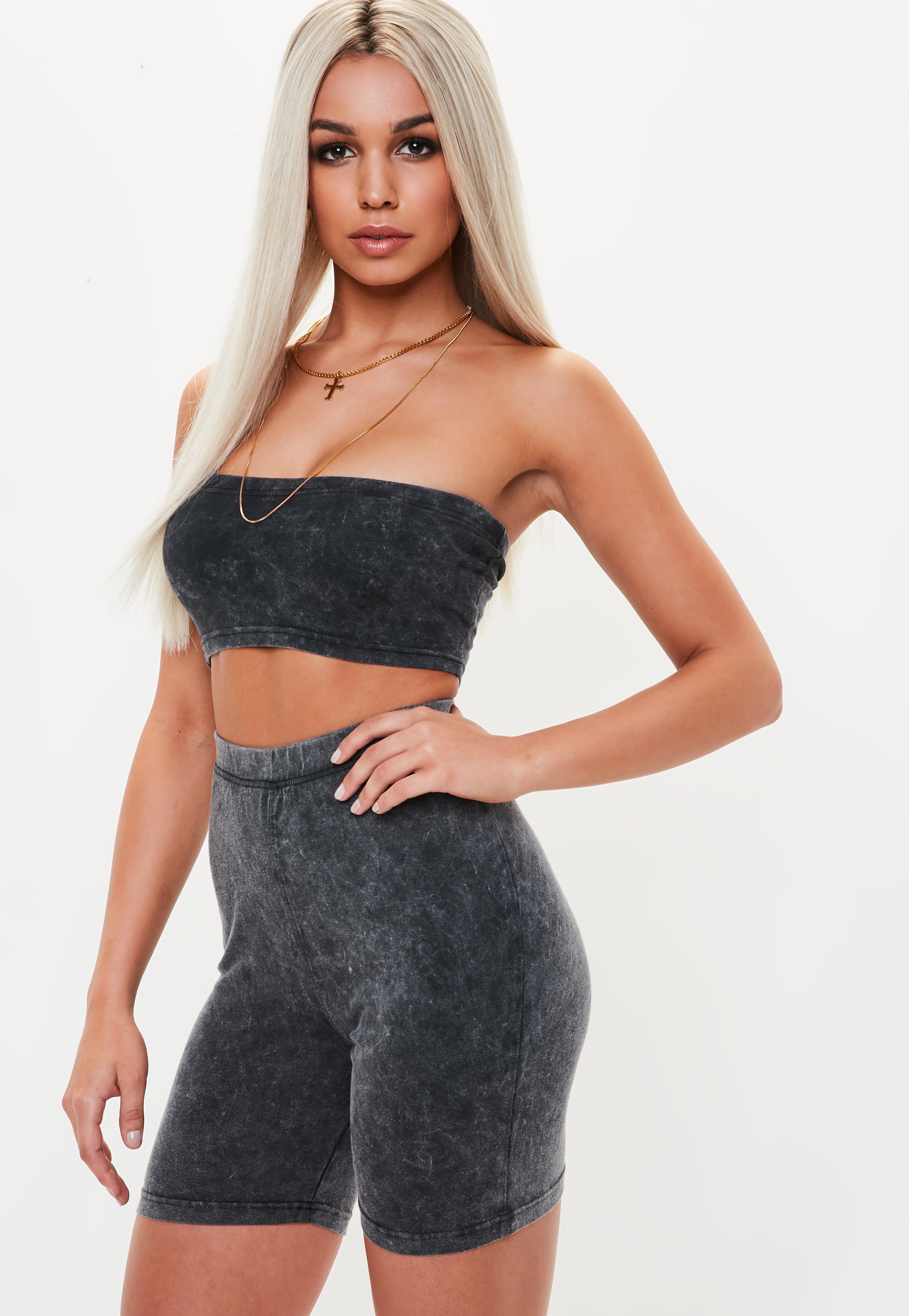 dark grey biker shorts
